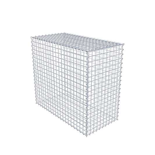 Schanskorf 100 cm x 90 cm x 50 cm (L x H x D), maaswijdte 5 cm x 5 cm, spiraalvormig