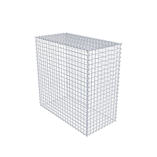 Gabion 100 cm x 100 cm x 50 cm (L x H x D), mesh size 5 cm x 5 cm, spiral