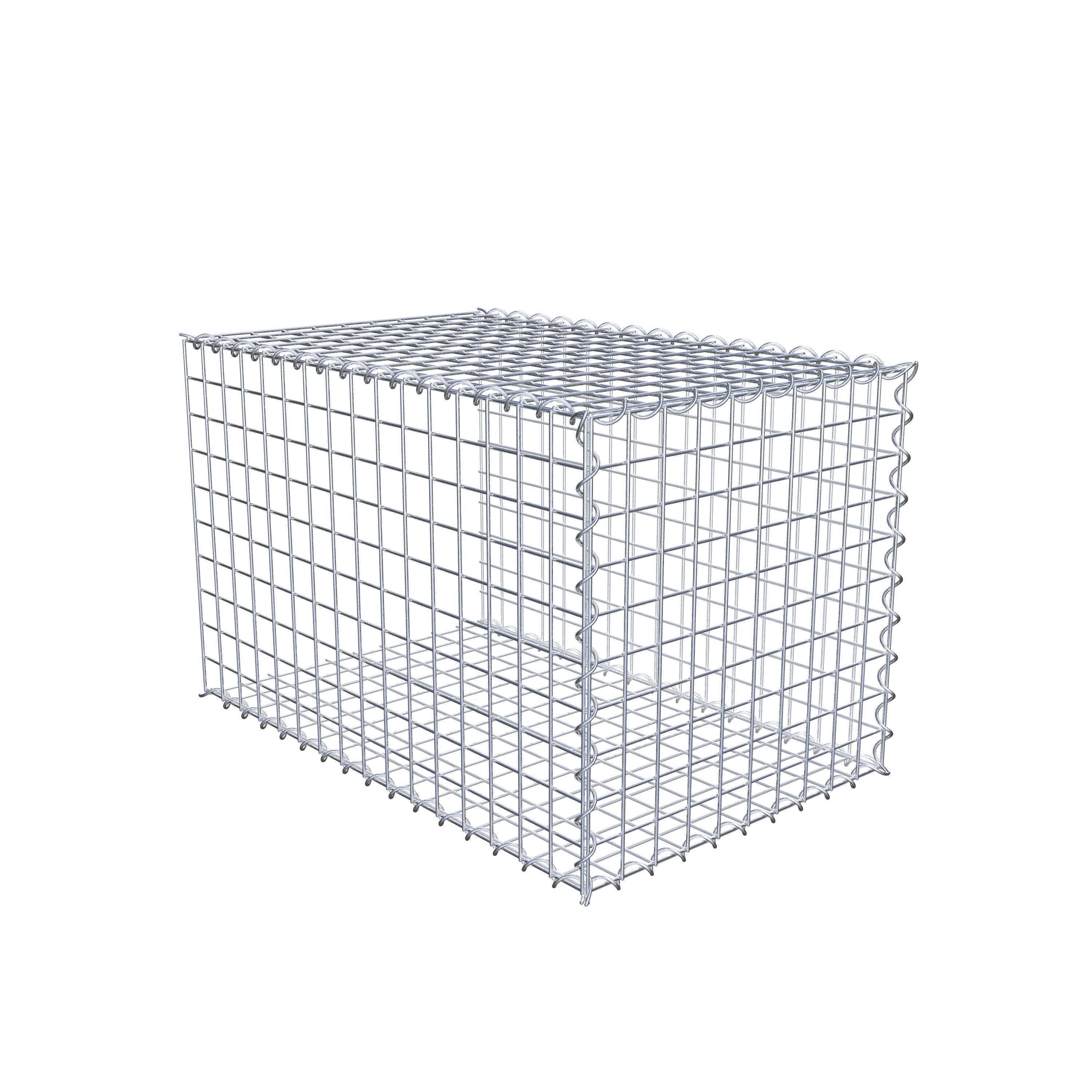 Add-on schanskorf type 2 80 cm x 50 cm x 50 cm (L x H x D), maaswijdte 5 cm x 5 cm, spiraalvormig