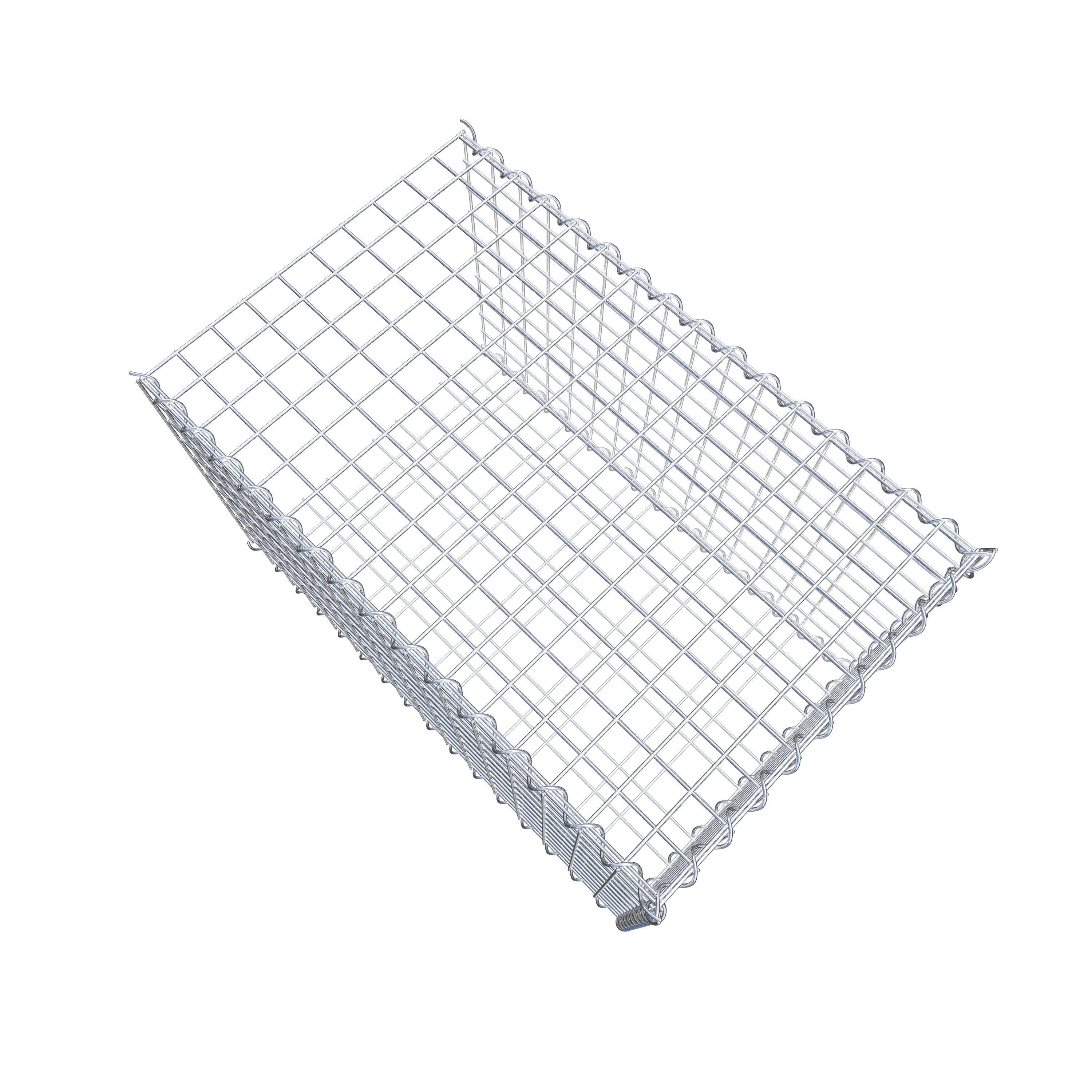 Add-on schanskorf type 2 80 cm x 50 cm x 50 cm (L x H x D), maaswijdte 5 cm x 5 cm, spiraalvormig