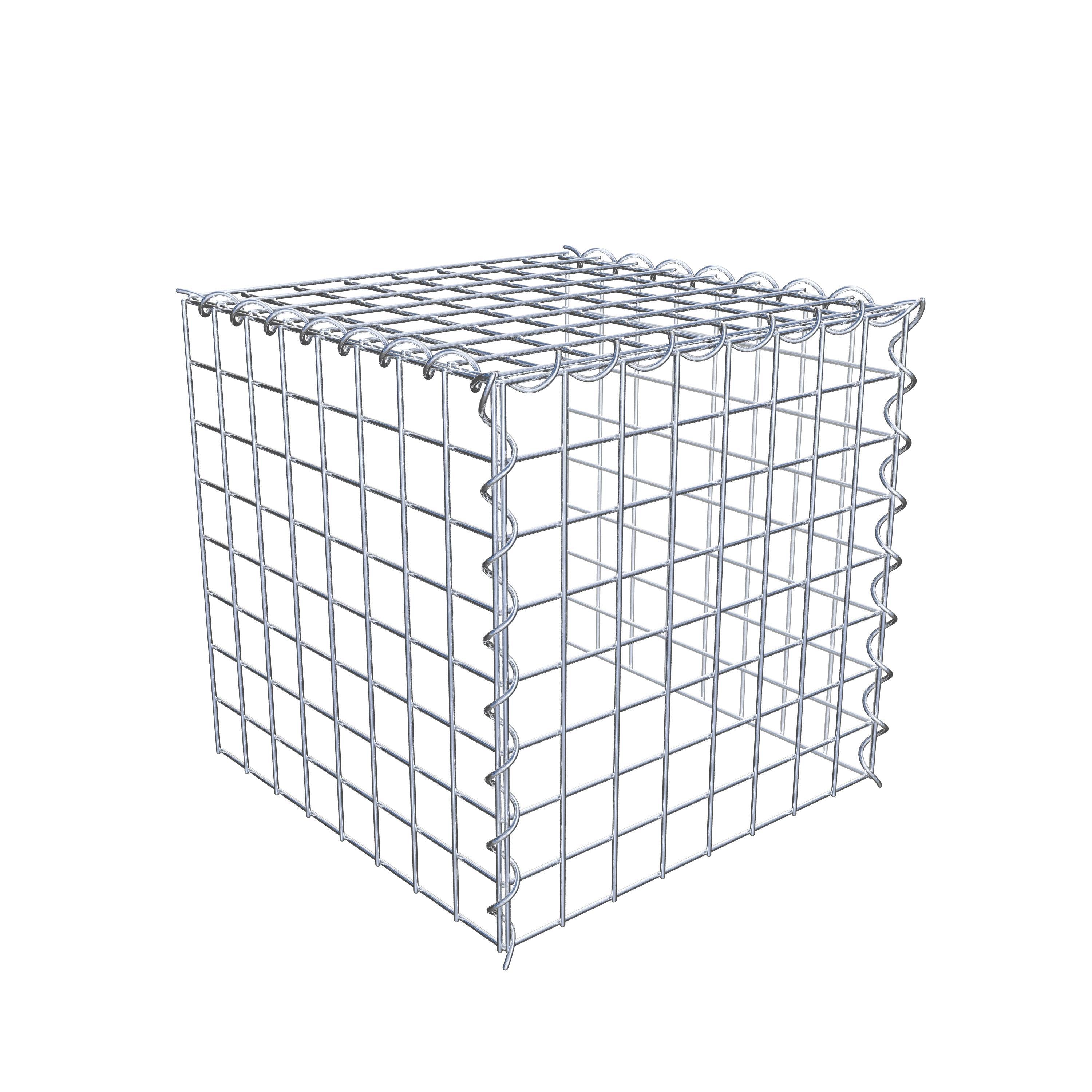 Anbaugabione Typ 4 40 cm x 40 cm x 40 cm (L x H x T), Maschenweite 5 cm x 5 cm, Spirale