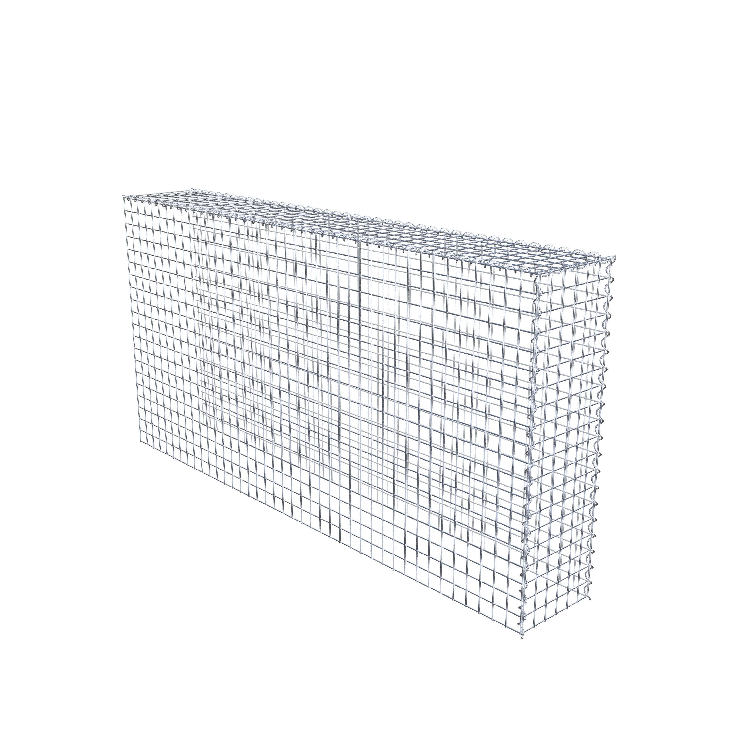 Add-on schanskorf type 4 200 cm x 100 cm x 30 cm (L x H x D), maaswijdte 5 cm x 5 cm, spiraalvormig