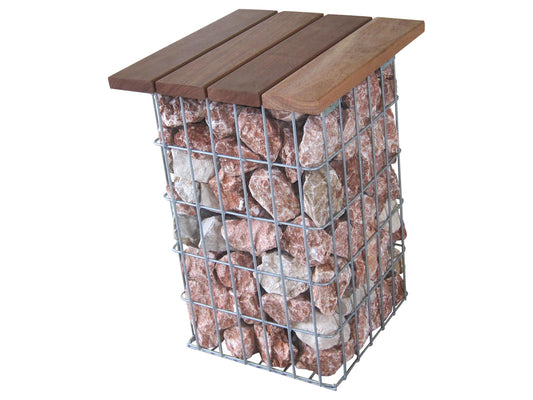 Varmförzinkad pall MW 5 x 10 cm, CUMARU