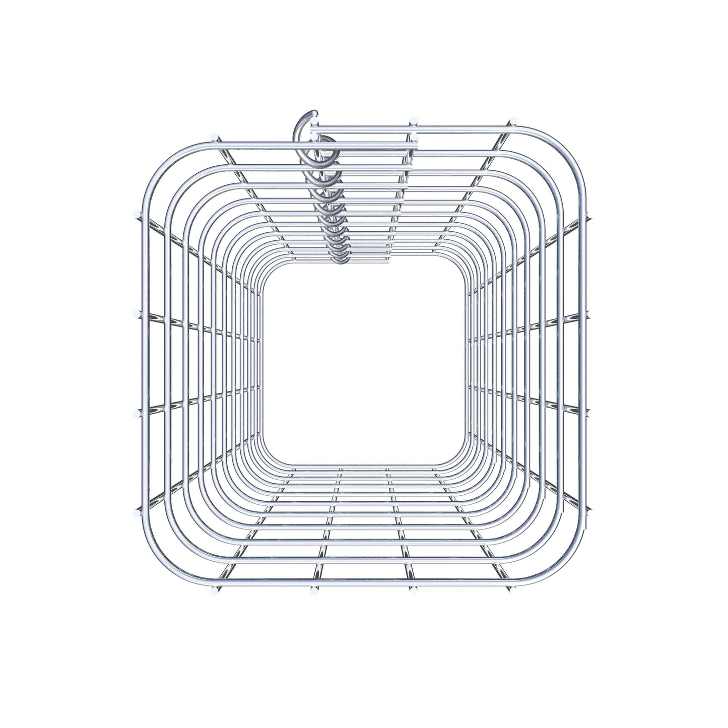 Colonna di gabbioni 22 x 22 cm MW 5 x 5 cm quadrato