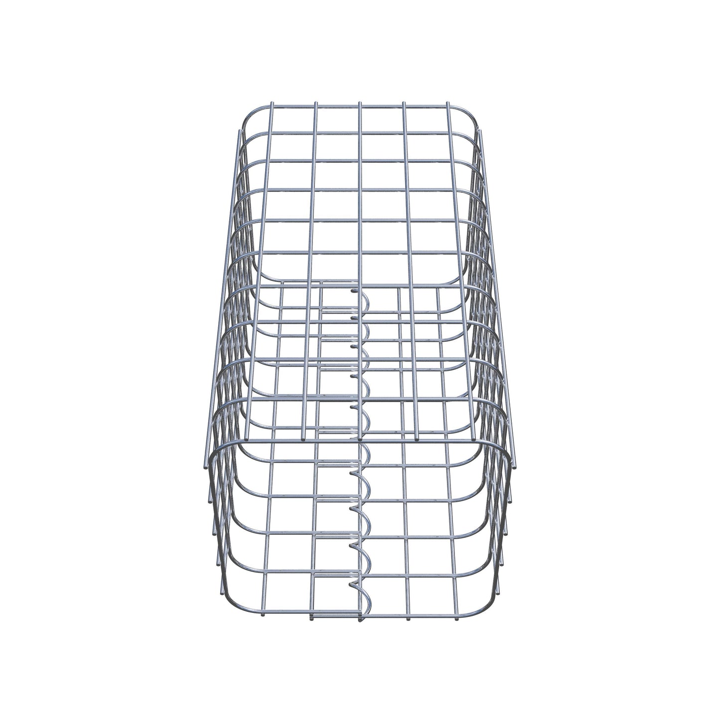 Colonne de gabion 27 x 27 cm MW 5 x 5 cm carré