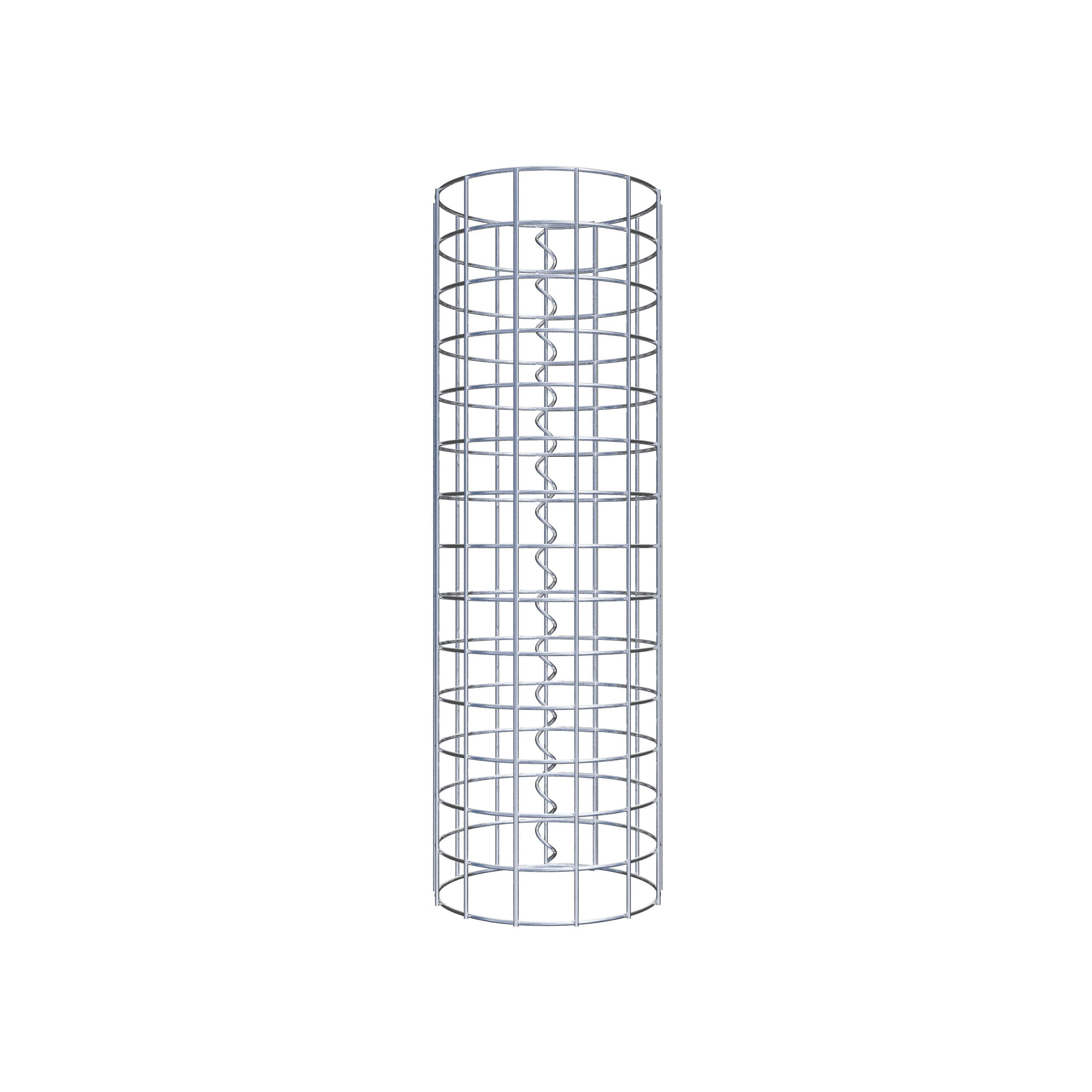 Schanskorf kolom diameter 22 cm MW 5 x 5 cm rond