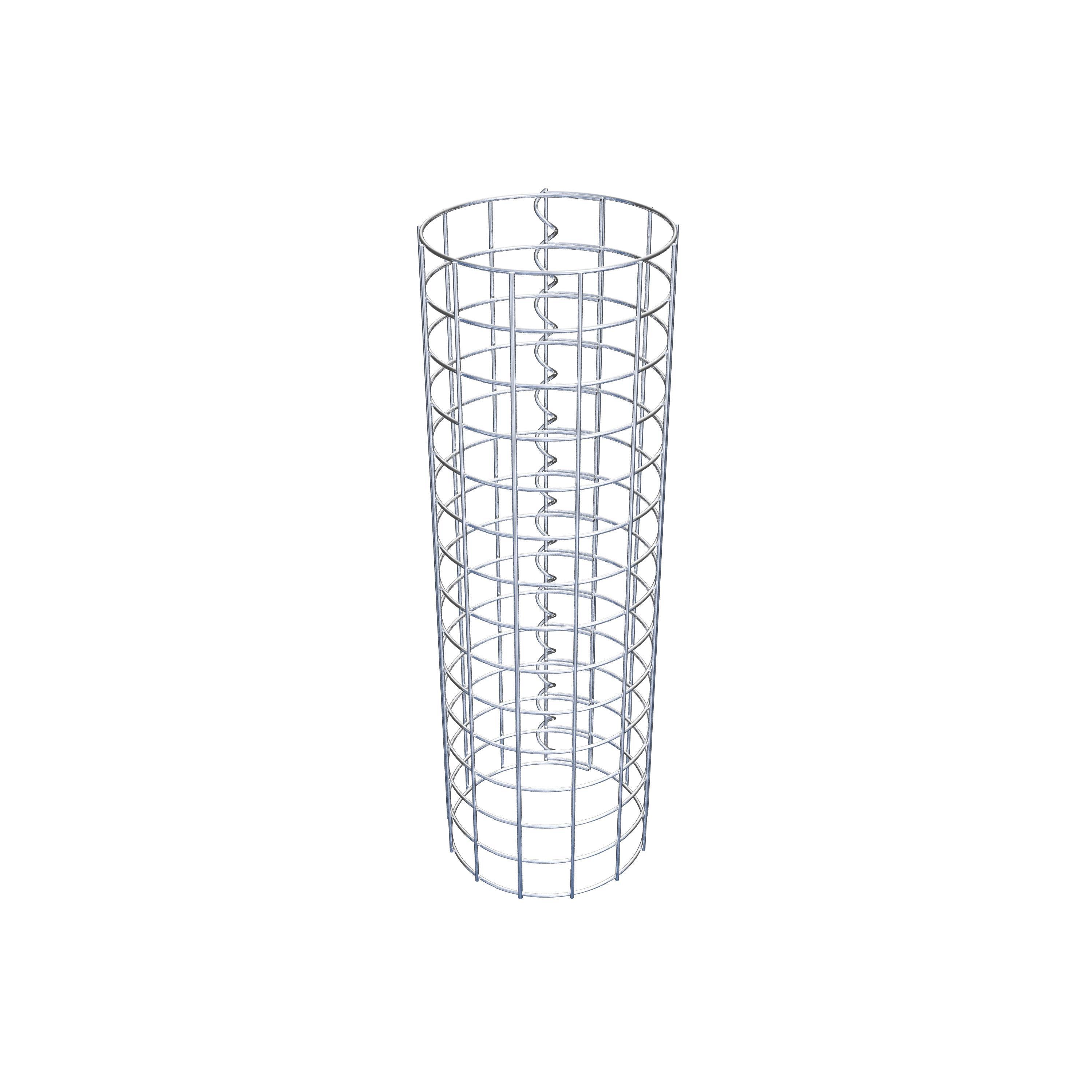 Schanskorf kolom diameter 22 cm MW 5 x 5 cm rond