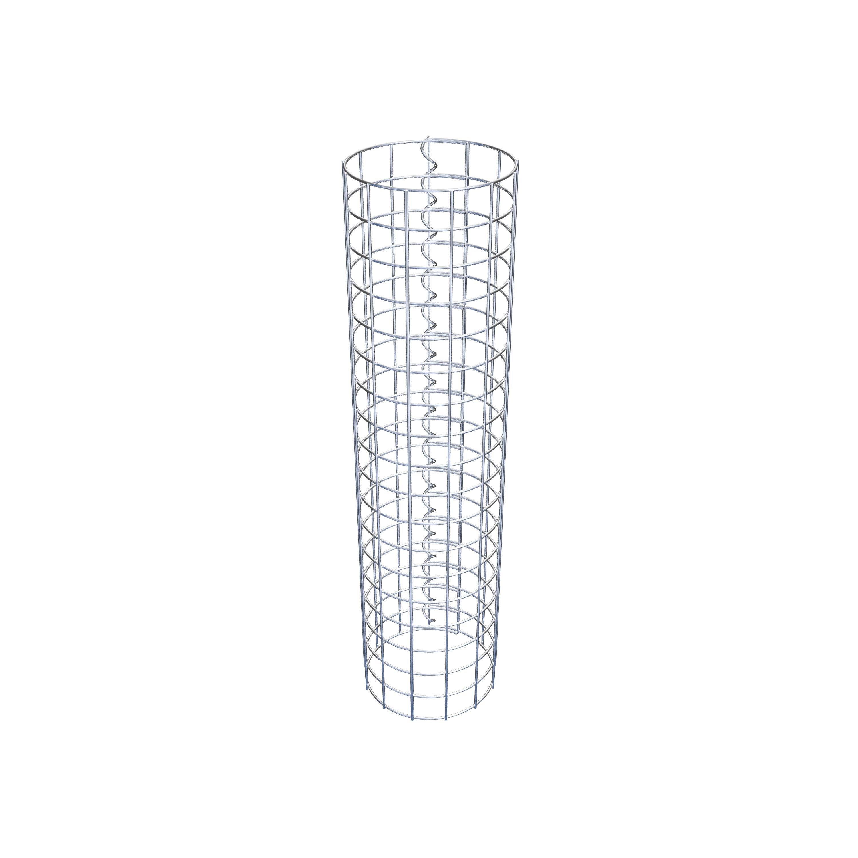 Schanskorf kolom diameter 22 cm MW 5 x 5 cm rond