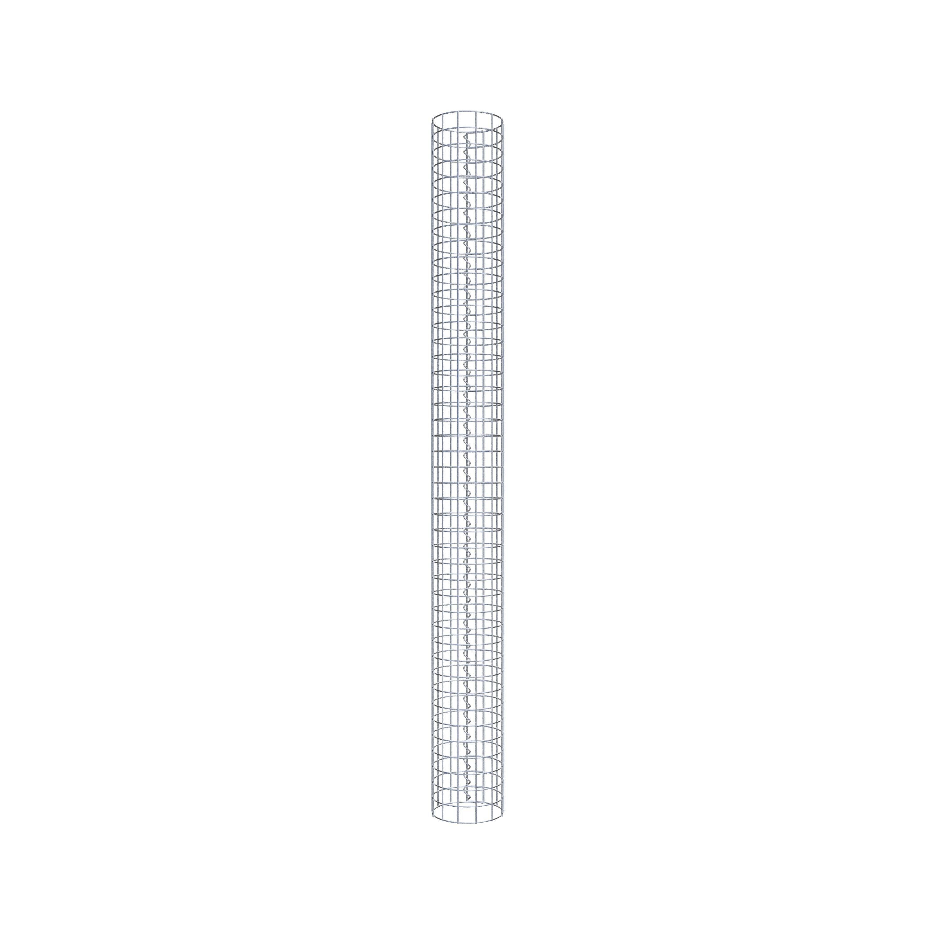 Schanskorf kolom diameter 22 cm MW 5 x 5 cm rond