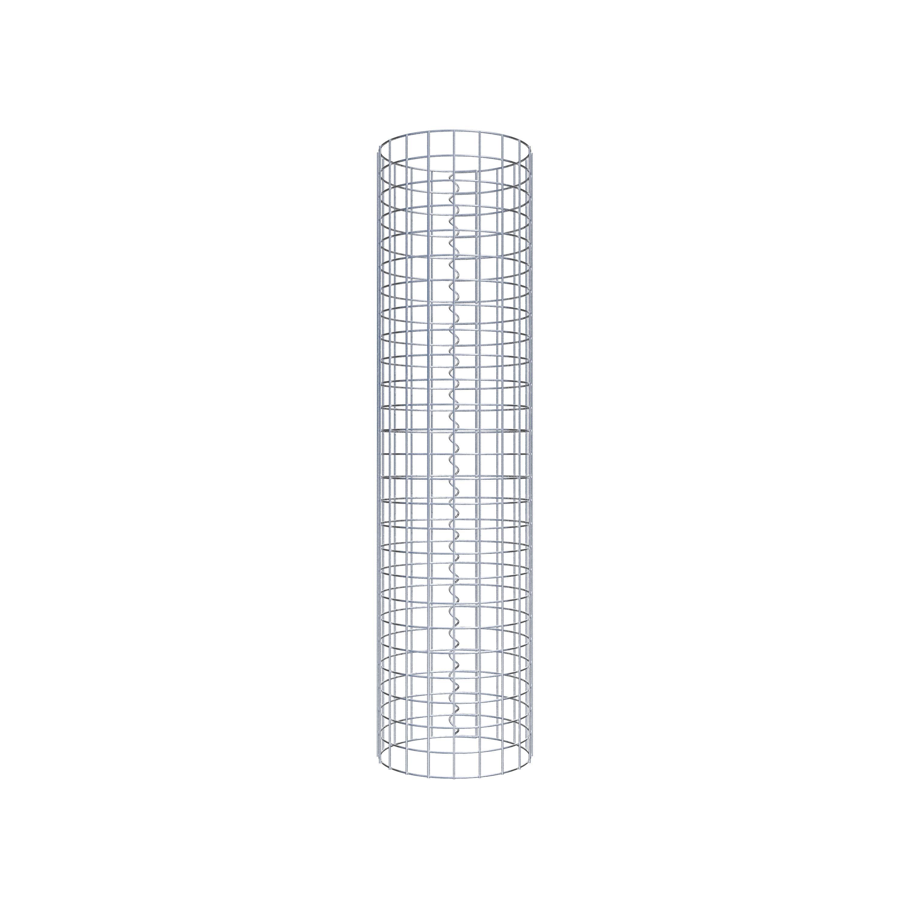 Gabionsøjle diameter 32 cm MW 5 x 5 cm rund