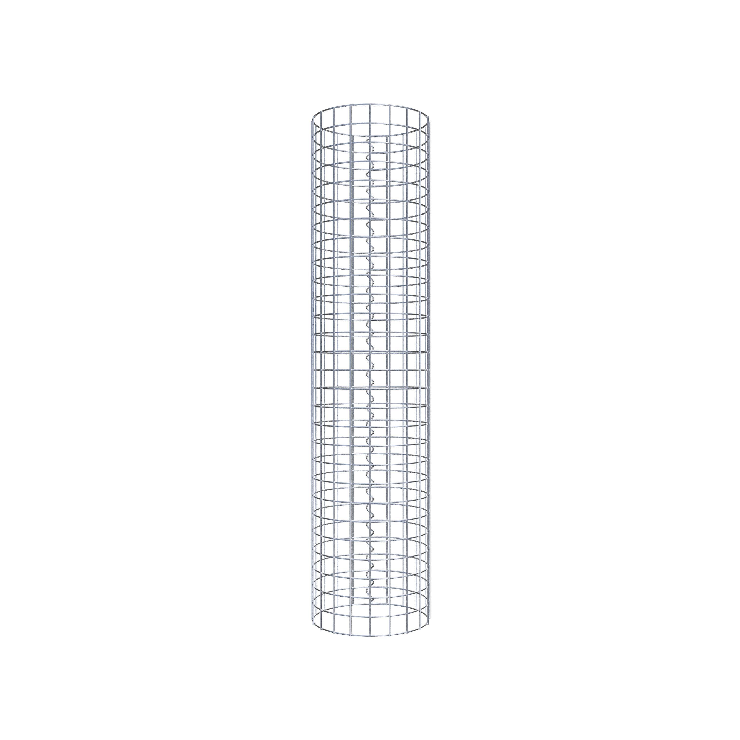 Gabionsøjle diameter 32 cm MW 5 x 5 cm rund