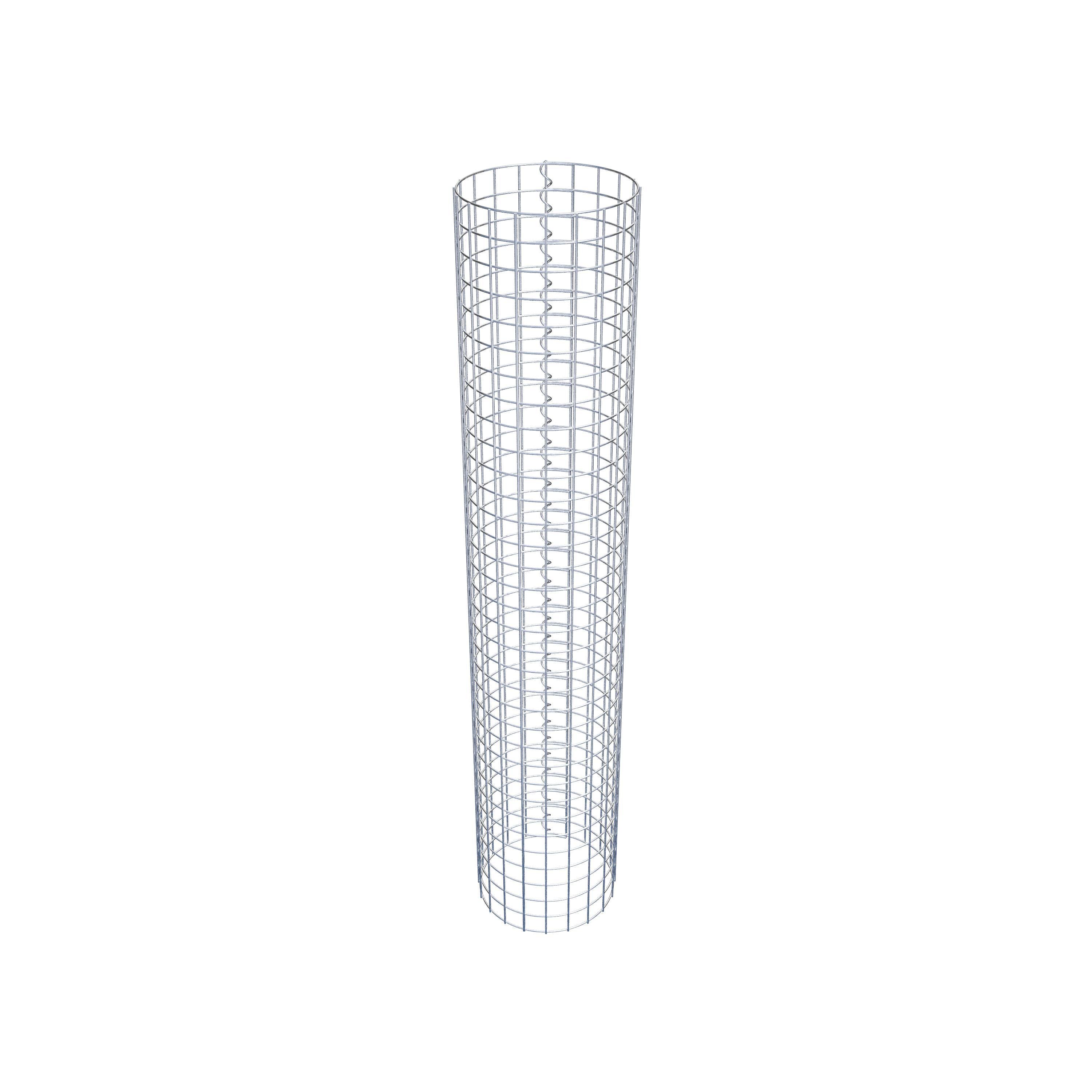 Gabionsøjle diameter 32 cm MW 5 x 5 cm rund