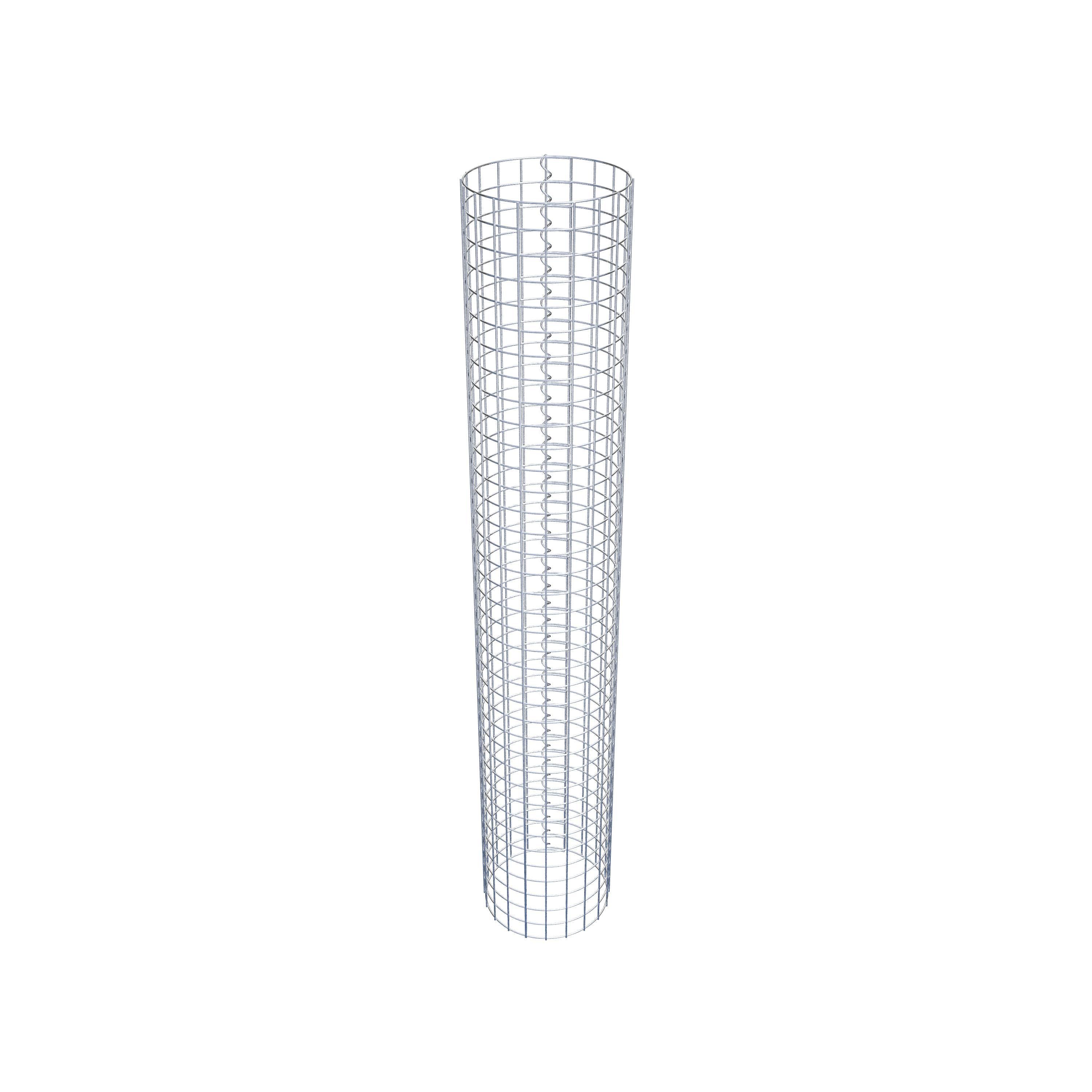 Gabionsøjle diameter 32 cm MW 5 x 5 cm rund