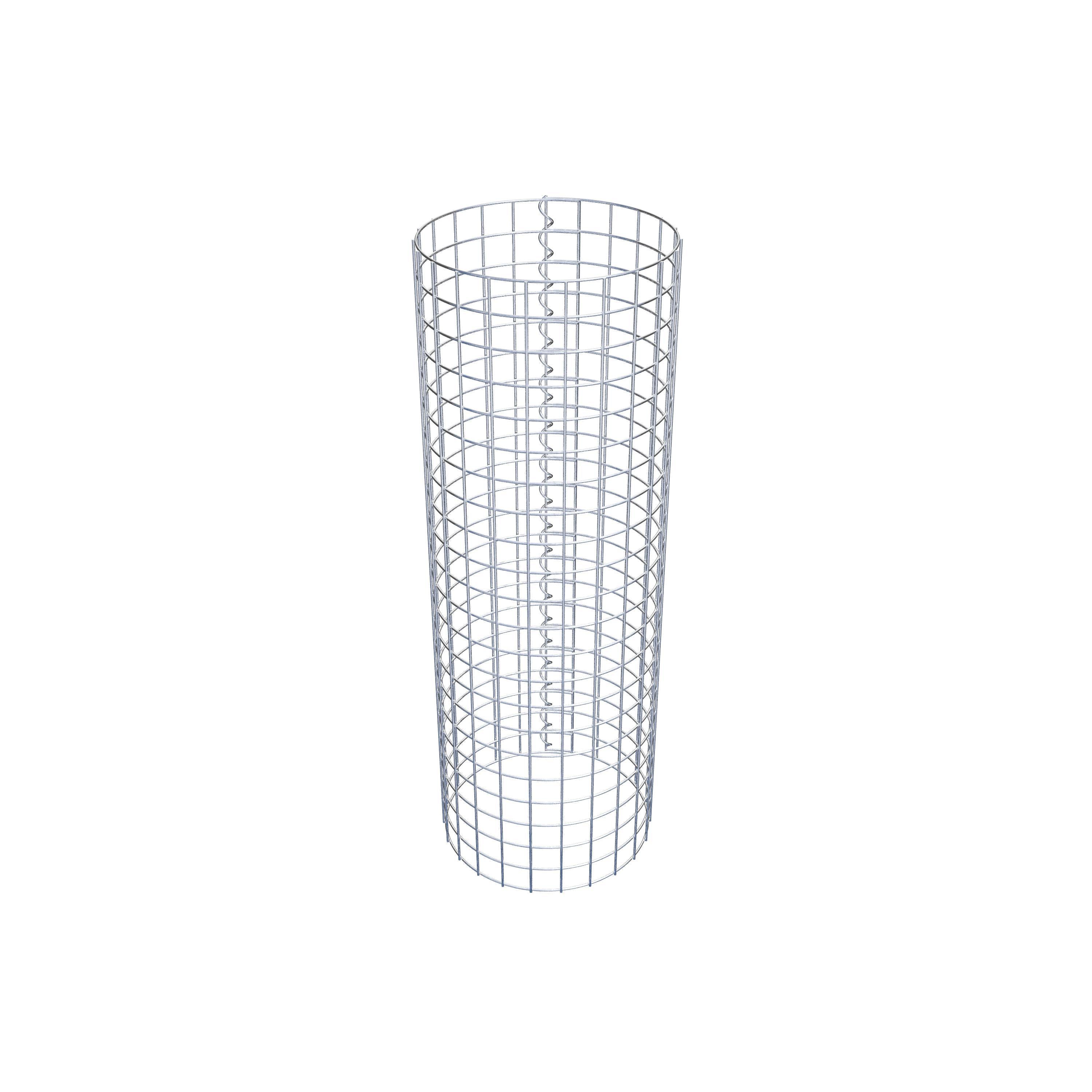 Schanskorf kolom diameter 37 cm MW 5 x 5 cm rond
