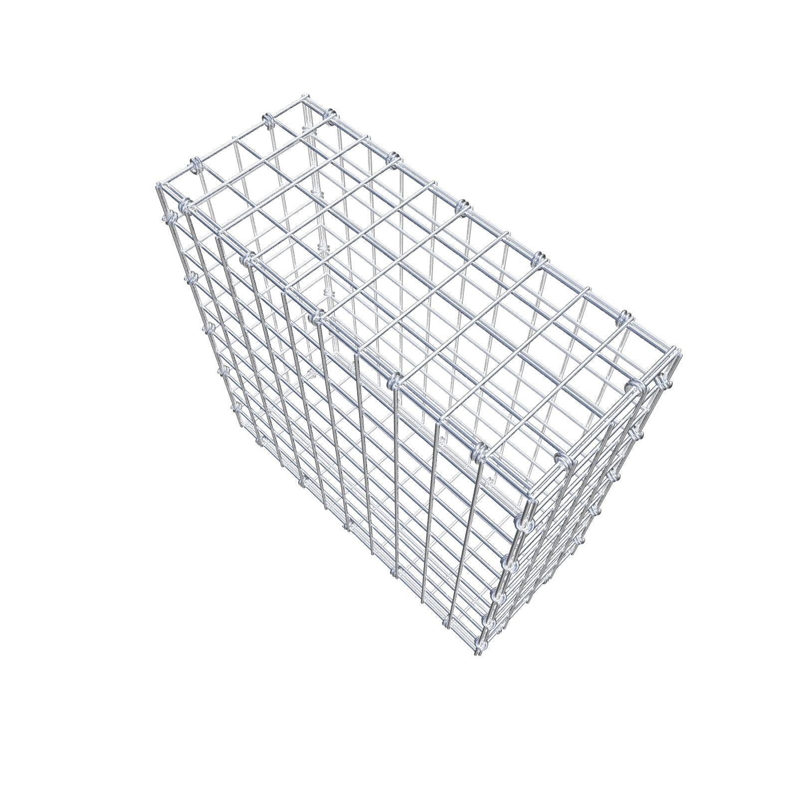 Schanskorf 50 cm x 50 cm x 20 cm (L x H x D), maaswijdte 5 x 5 cm, spiraalring