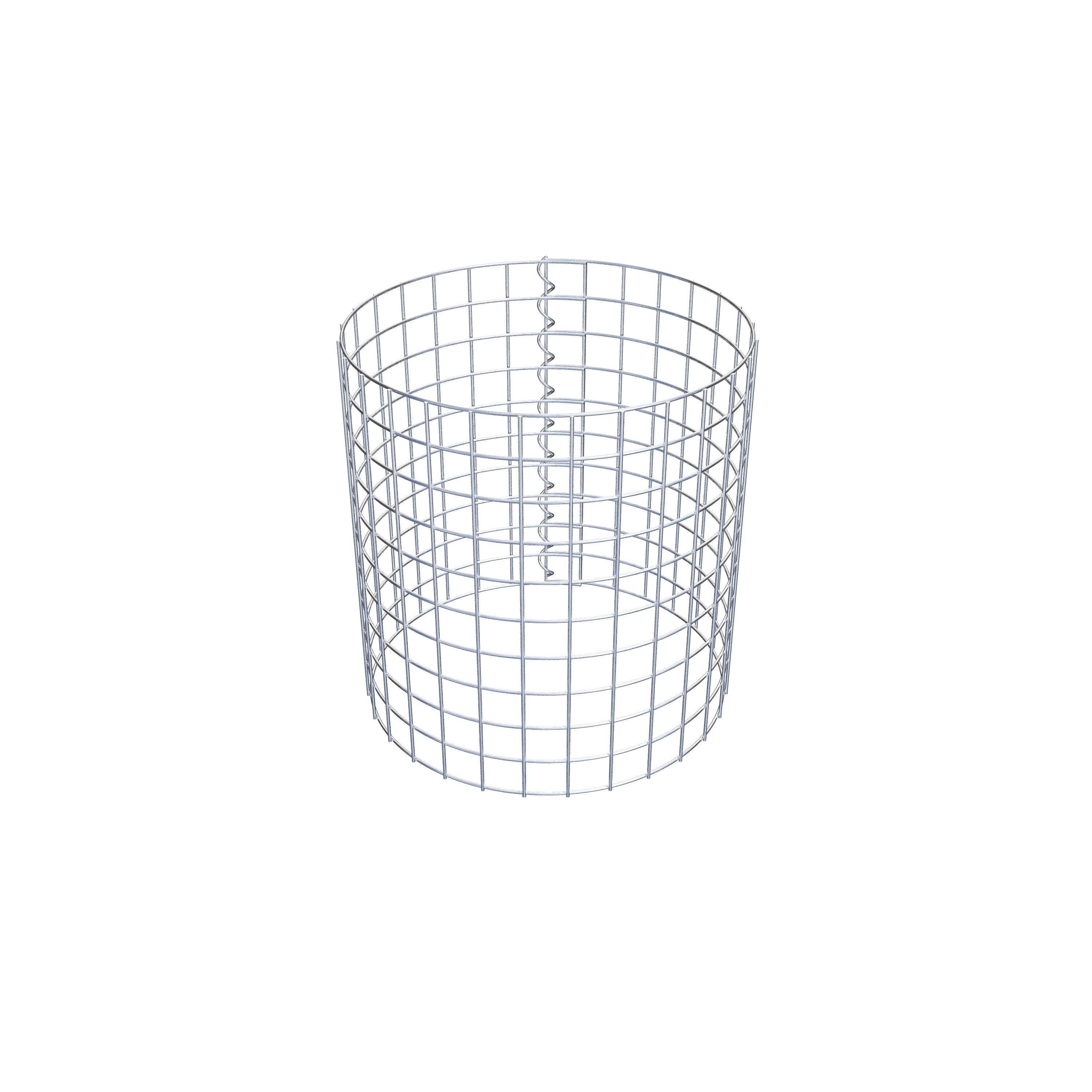 Gabionensäule Durchmesser 47 cm MW 5 x 5 cm rund