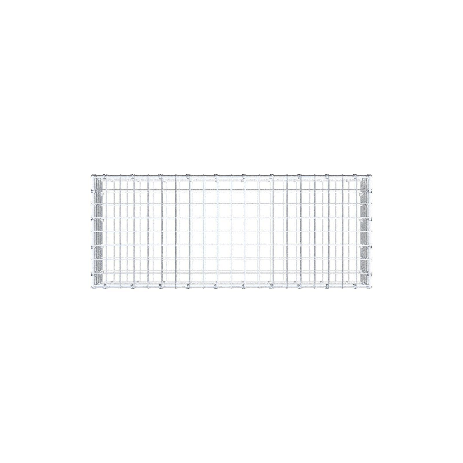 Schanskorf 100 cm x 20 cm x 40 cm (L x H x D), maaswijdte 5 x 5 cm, spiraalring