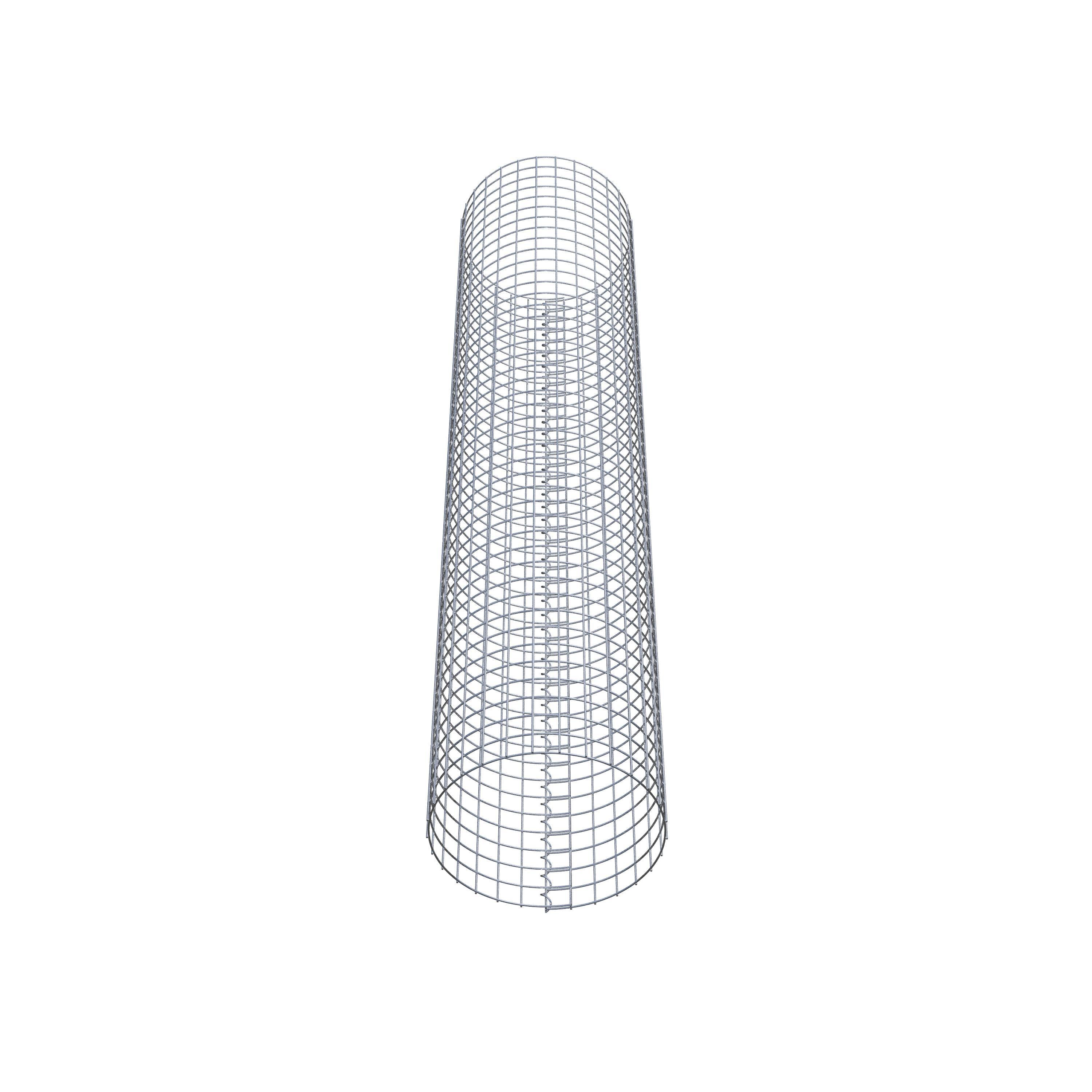 Gabionensäule Durchmesser 47 cm MW 5 x 5 cm rund