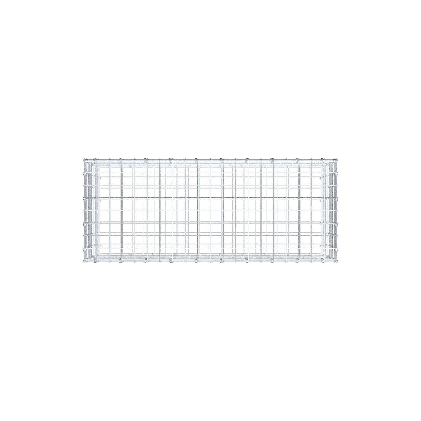 Gabione 100 cm x 40 cm x 40 cm (L x H x T), Maschenweite 5 x 5 cm, Spiralring