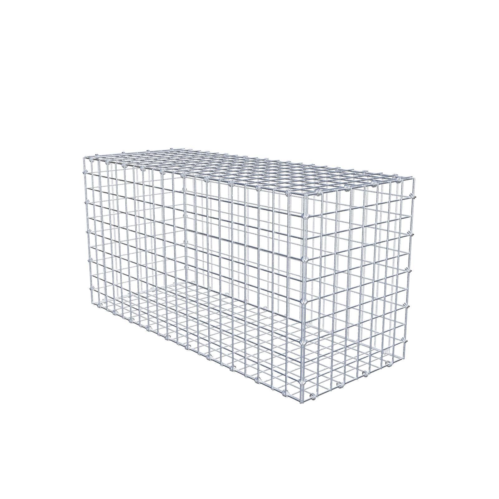 Schanskorf 100 cm x 50 cm x 40 cm (L x H x D), maaswijdte 5 x 5 cm, spiraalring