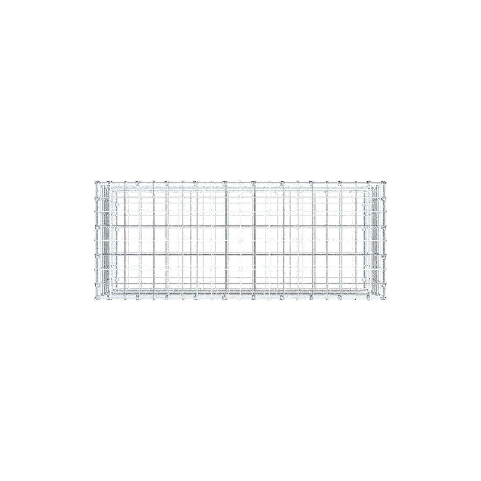 Schanskorf 100 cm x 50 cm x 40 cm (L x H x D), maaswijdte 5 x 5 cm, spiraalring