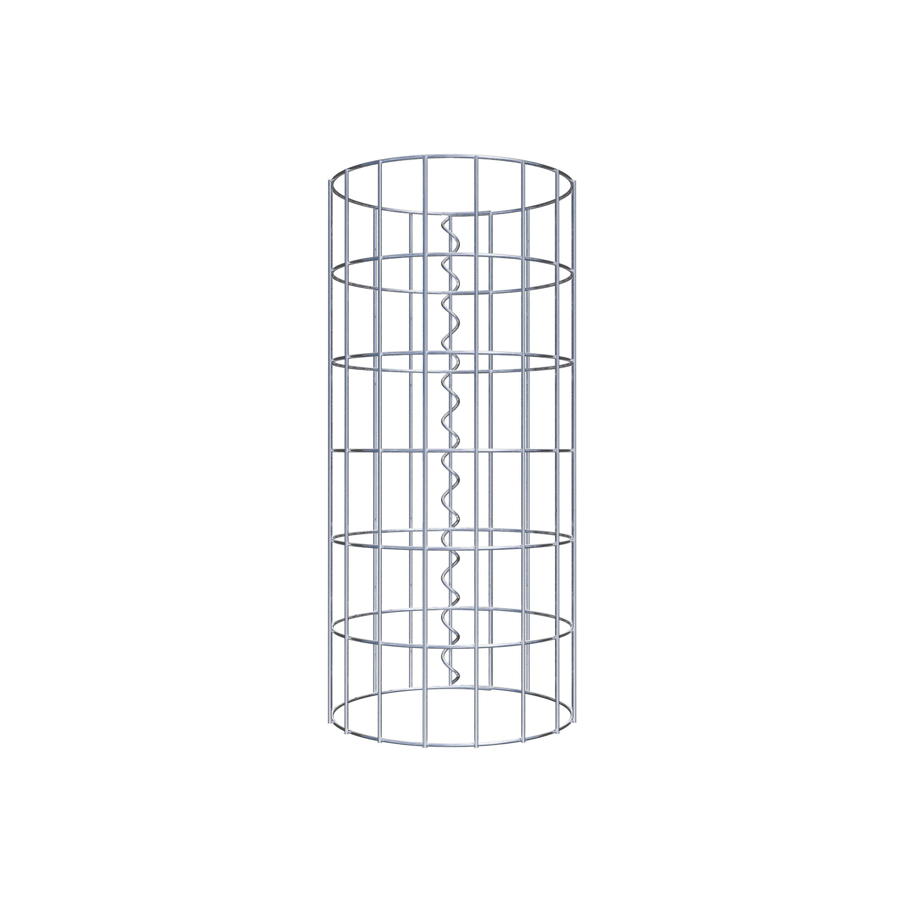 Gabion column diameter 27 cm, MW 5 x 10 cm round