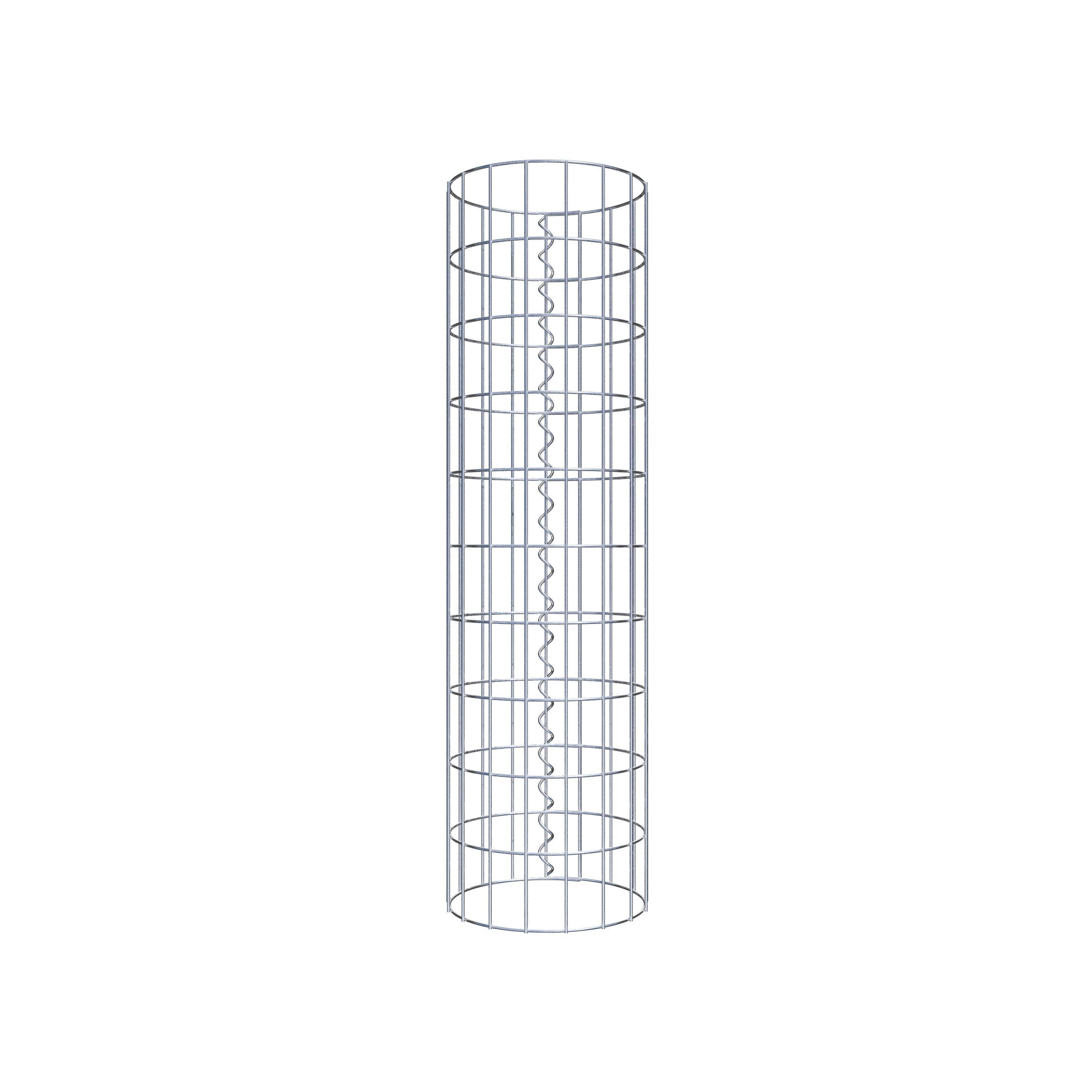Gabion column diameter 27 cm, MW 5 x 10 cm round