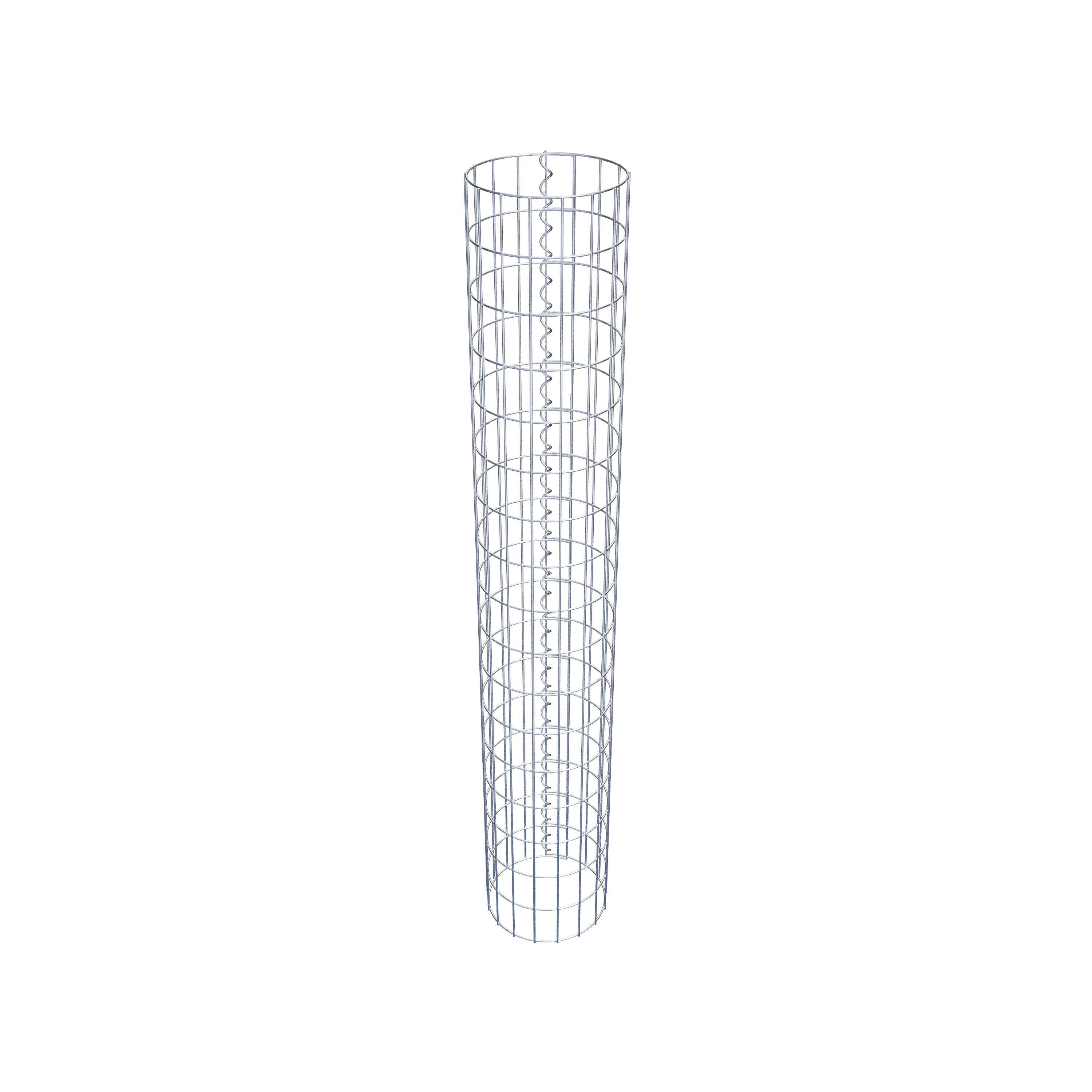 Gabion column diameter 27 cm, MW 5 x 10 cm round