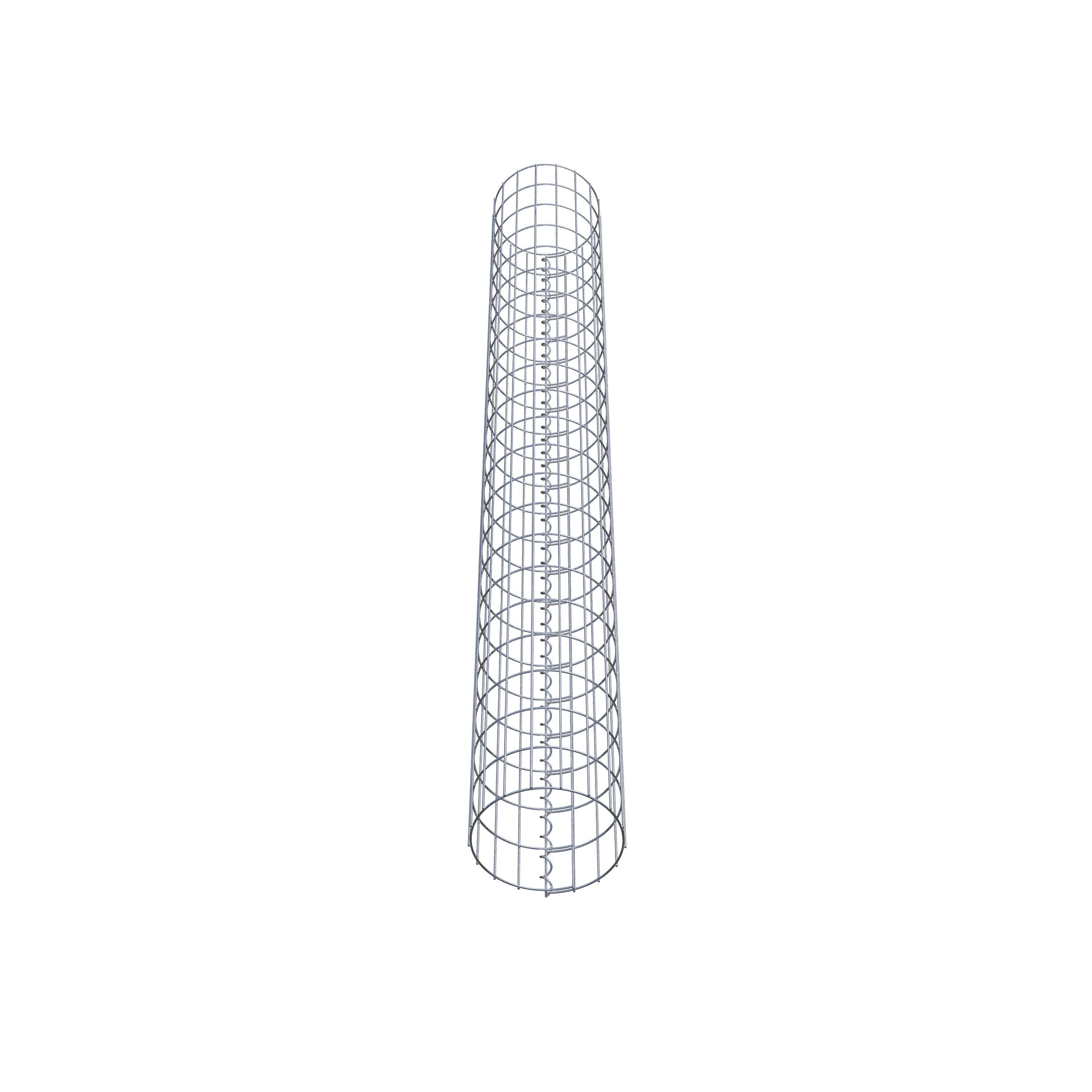 Gabion column diameter 27 cm, MW 5 x 10 cm round