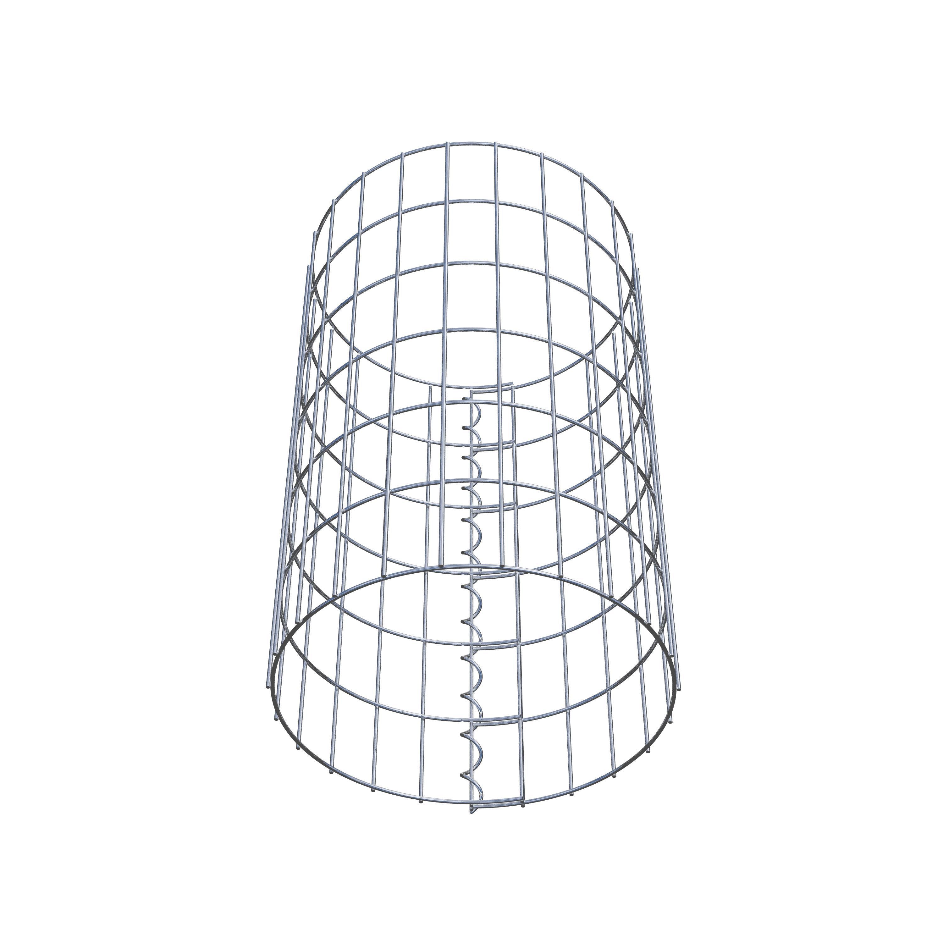 Columna de gaviones diámetro 37 cm, MW 5 x 10 cm redonda