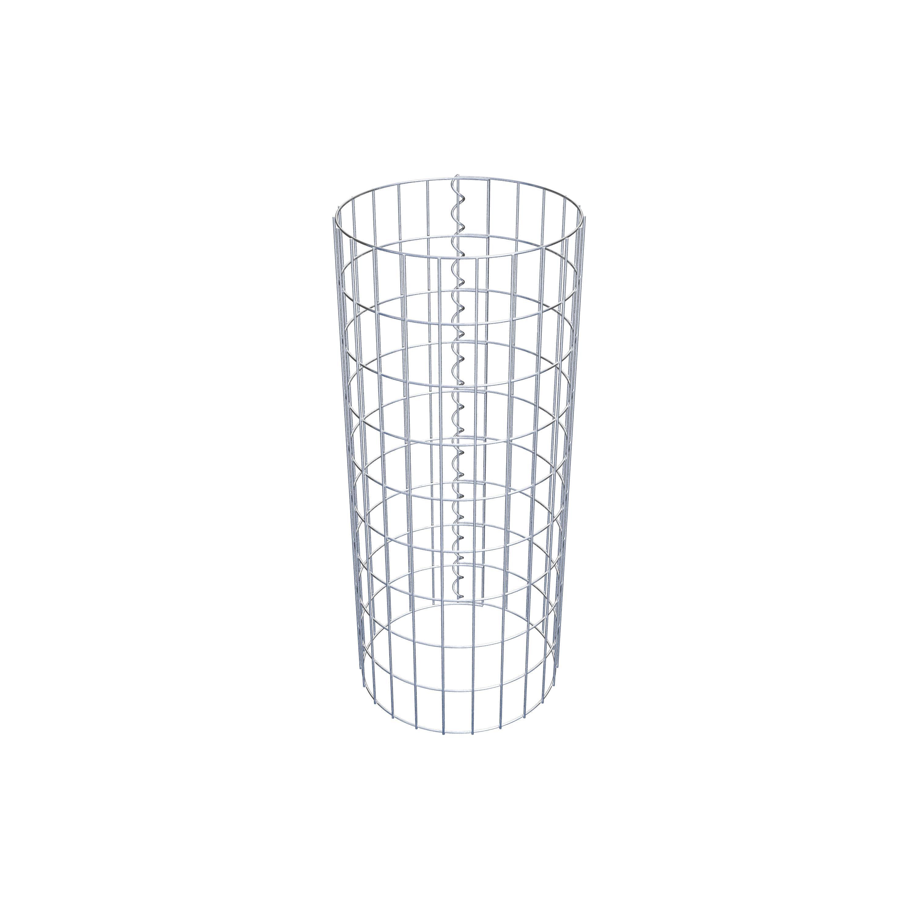 Columna de gaviones diámetro 37 cm, MW 5 x 10 cm redonda