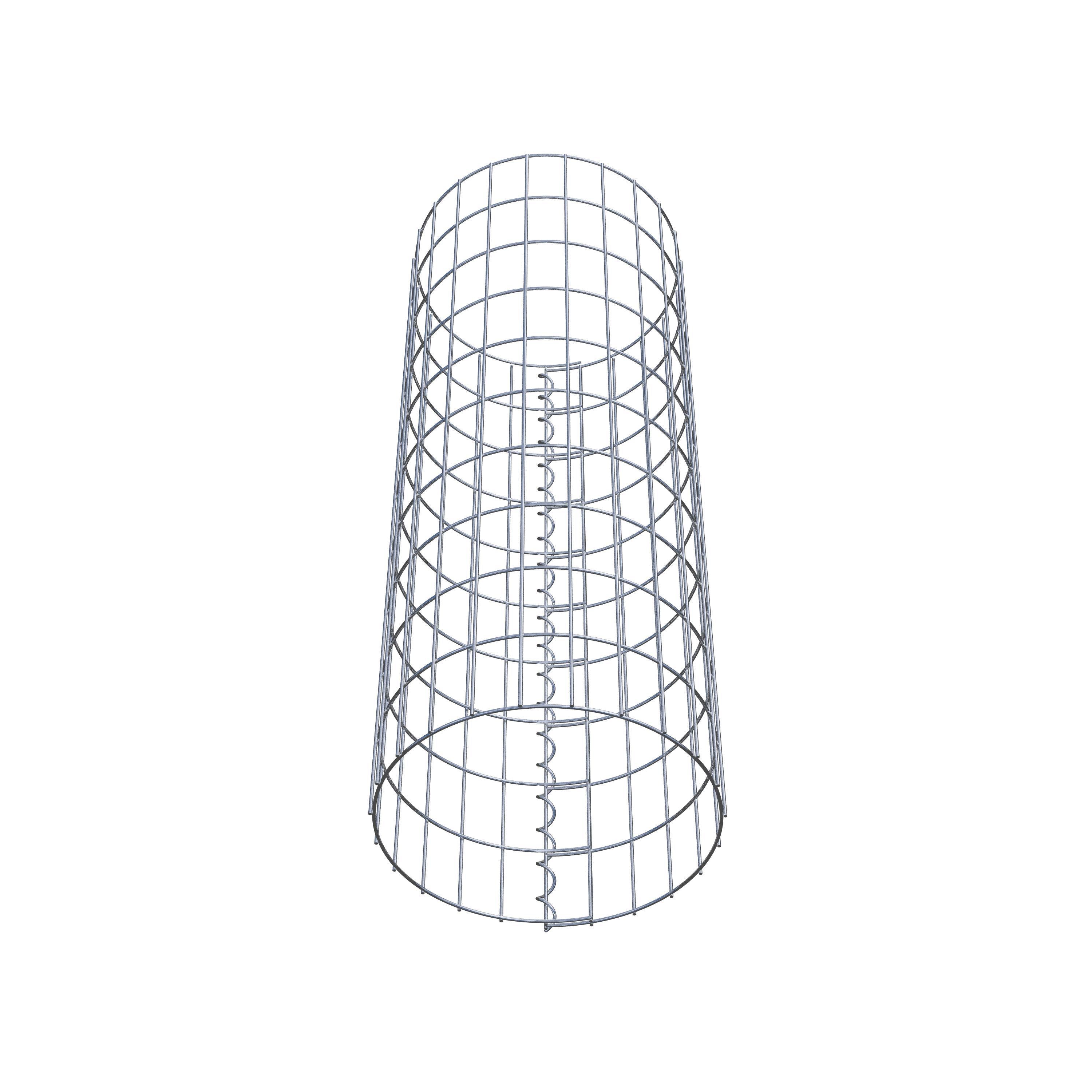 Columna de gaviones diámetro 37 cm, MW 5 x 10 cm redonda