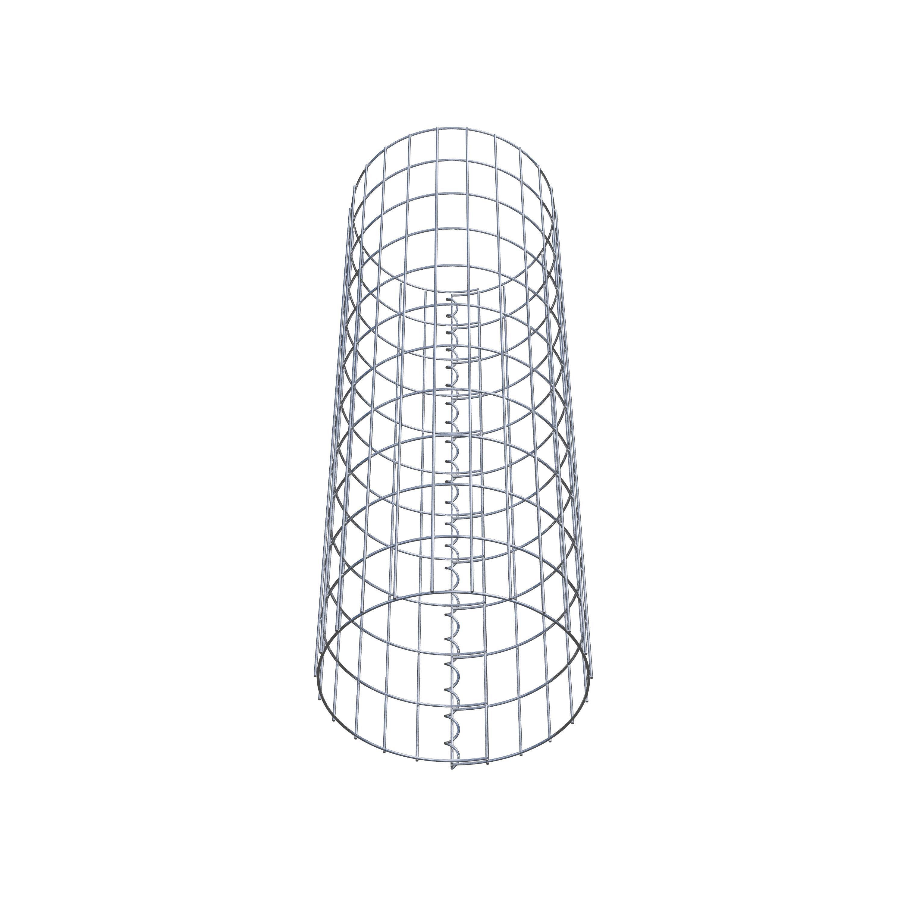 Columna de gaviones diámetro 37 cm, MW 5 x 10 cm redonda