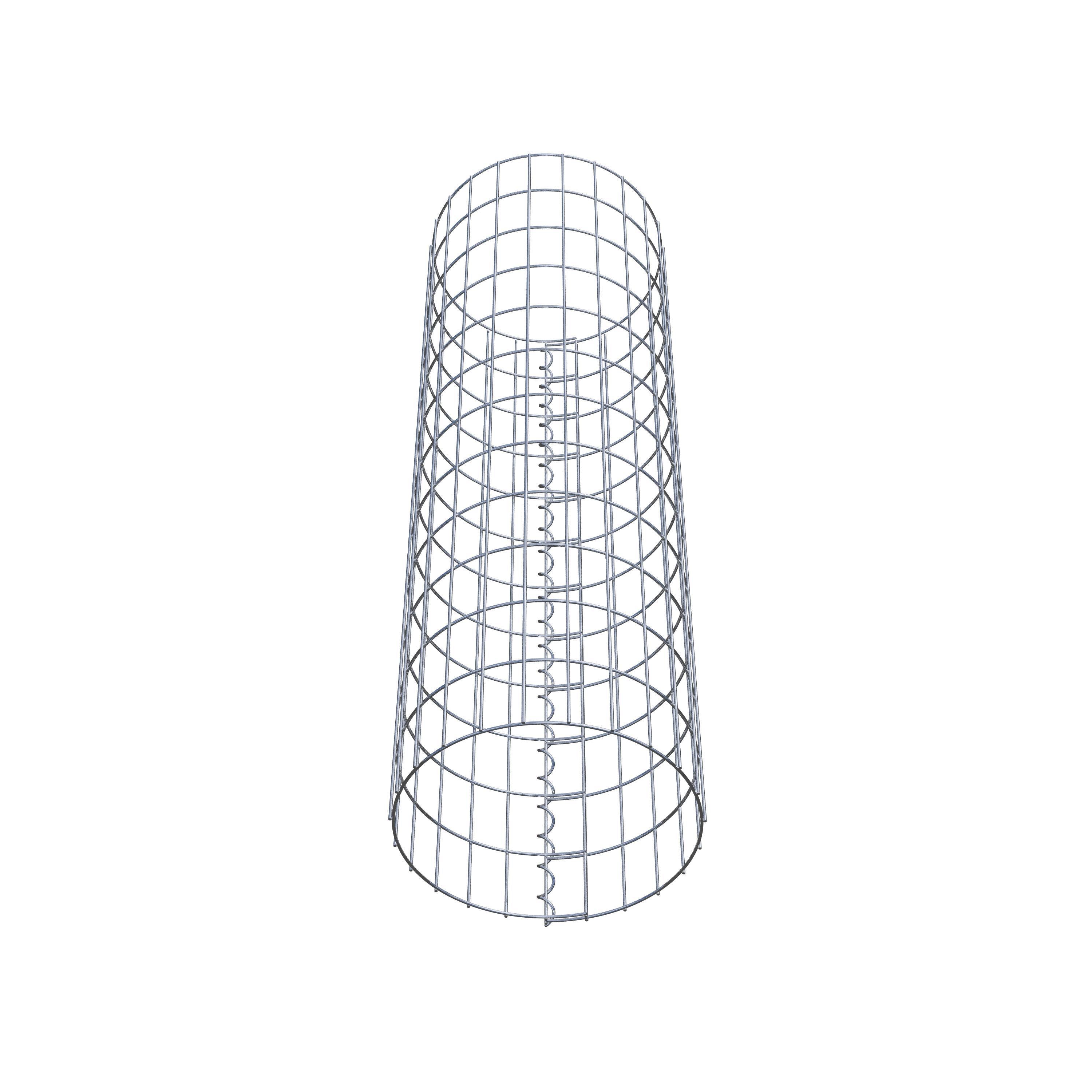 Columna de gaviones diámetro 37 cm, MW 5 x 10 cm redonda