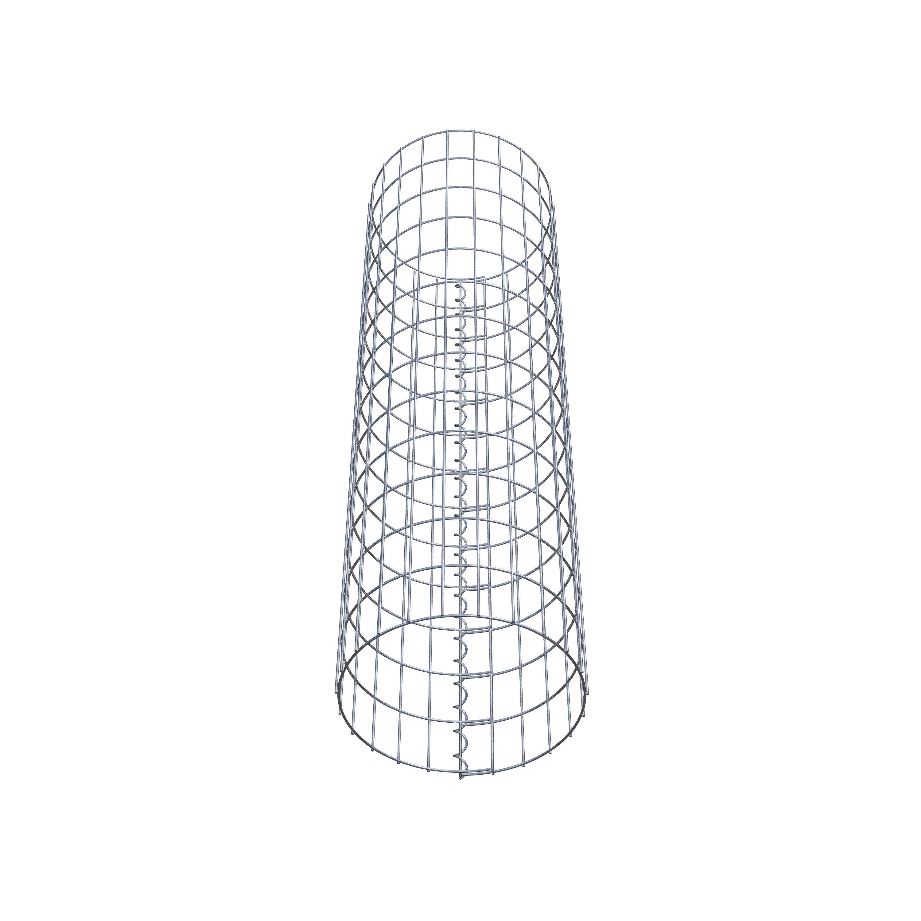 Columna de gaviones diámetro 37 cm, MW 5 x 10 cm redonda