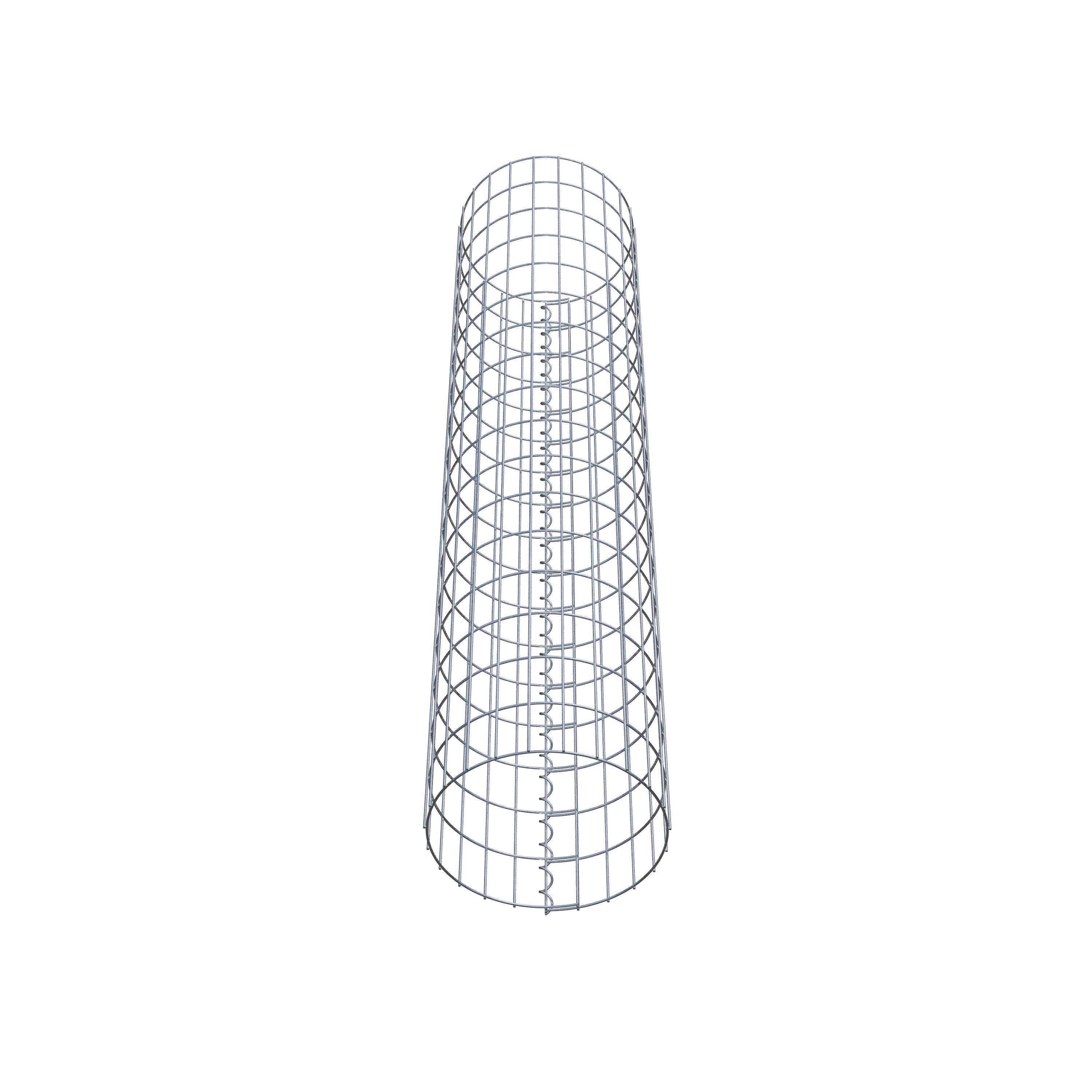 Columna de gaviones diámetro 37 cm, MW 5 x 10 cm redonda