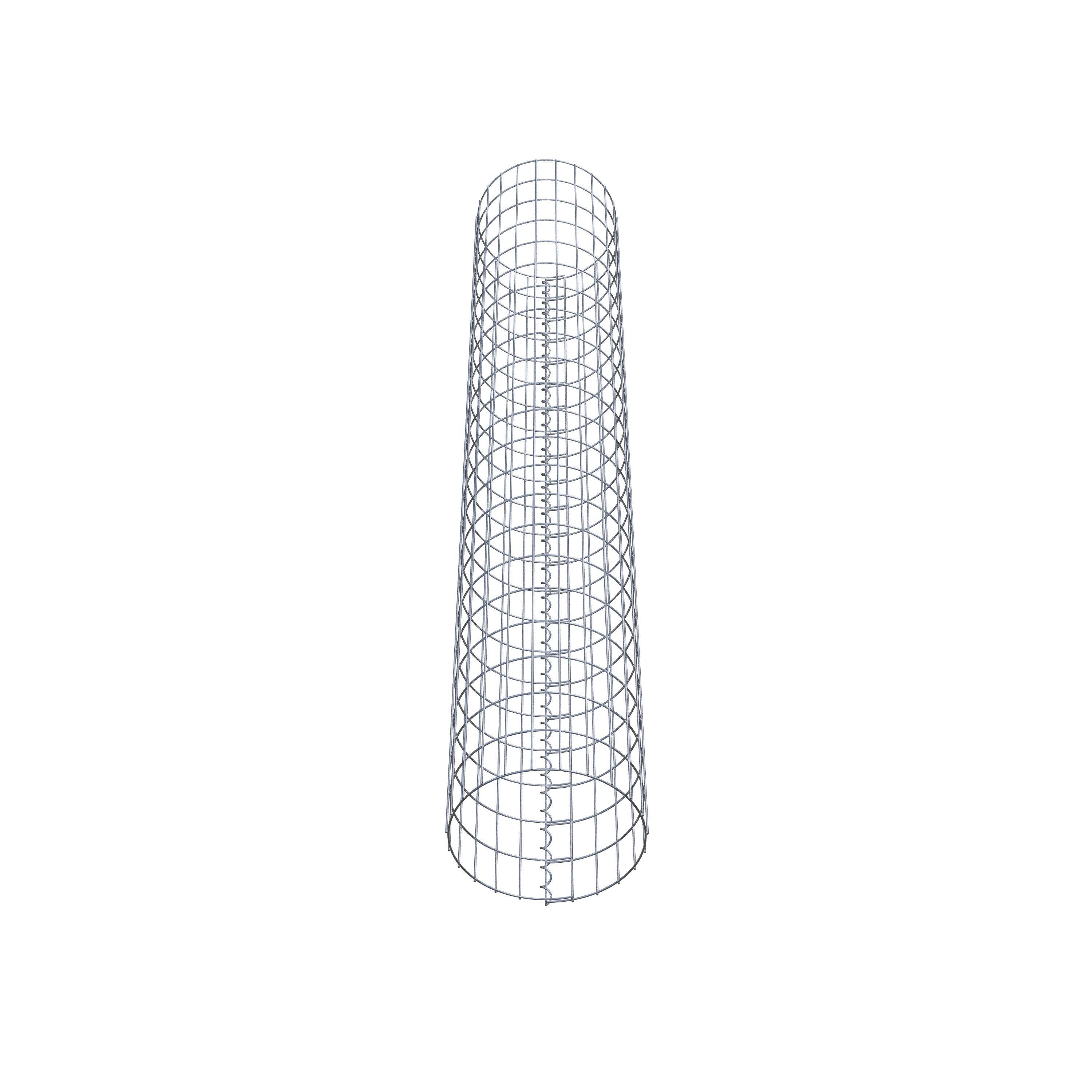 Columna de gaviones diámetro 37 cm, MW 5 x 10 cm redonda