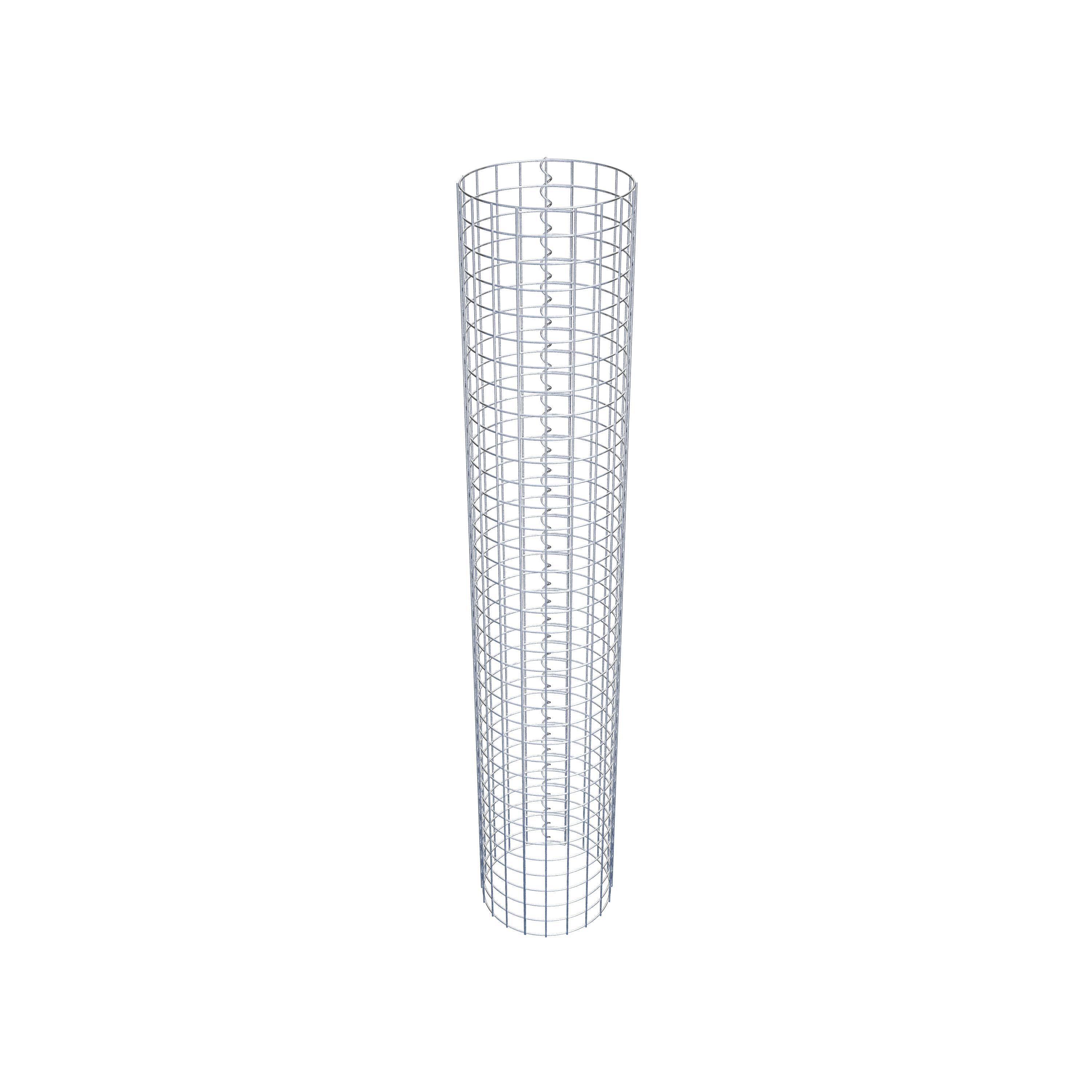 Gabionsøjle diameter 32 cm MW 5 x 5 cm rund