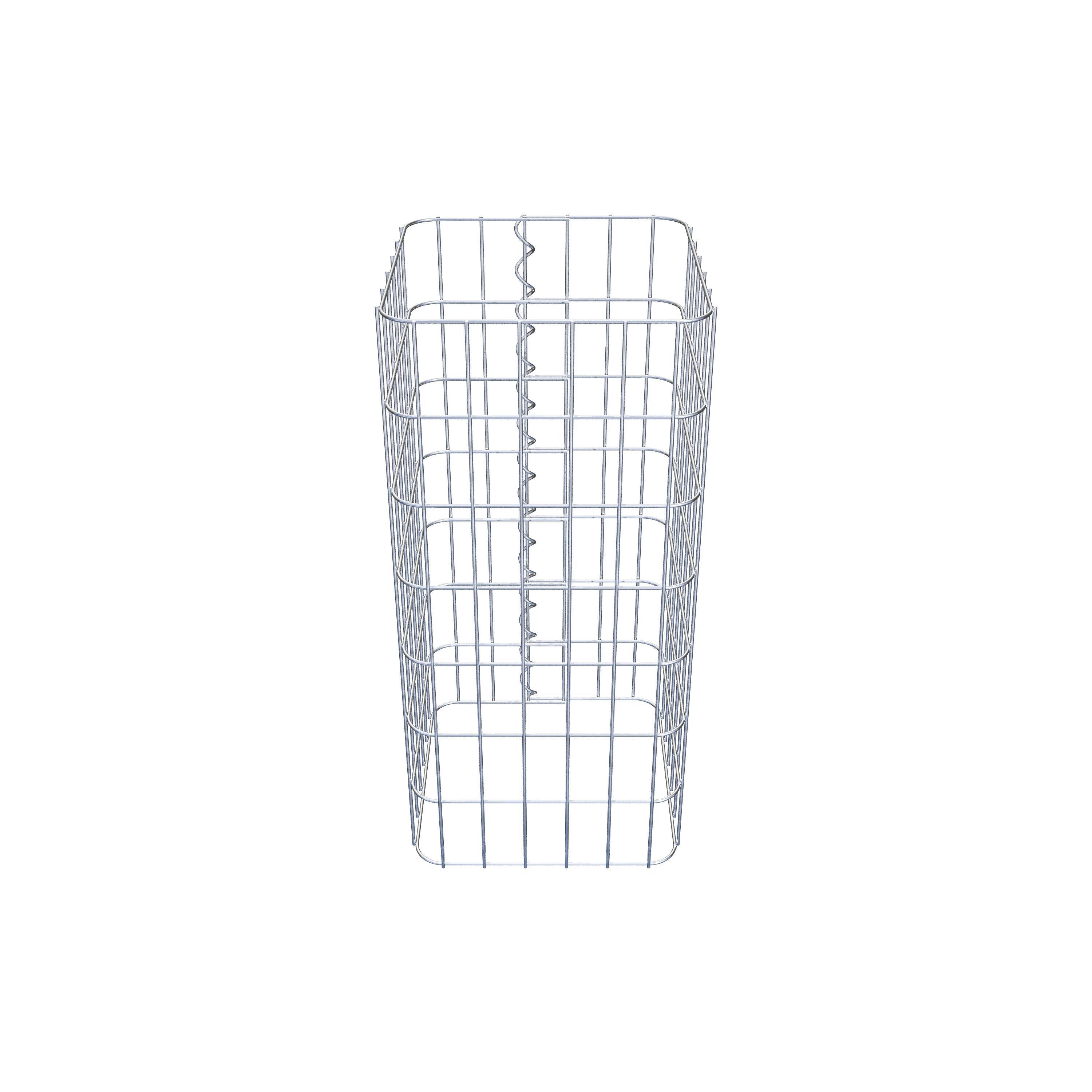 Colonne de gabion 32 x 32 cm, MW 5 x 10 cm carré