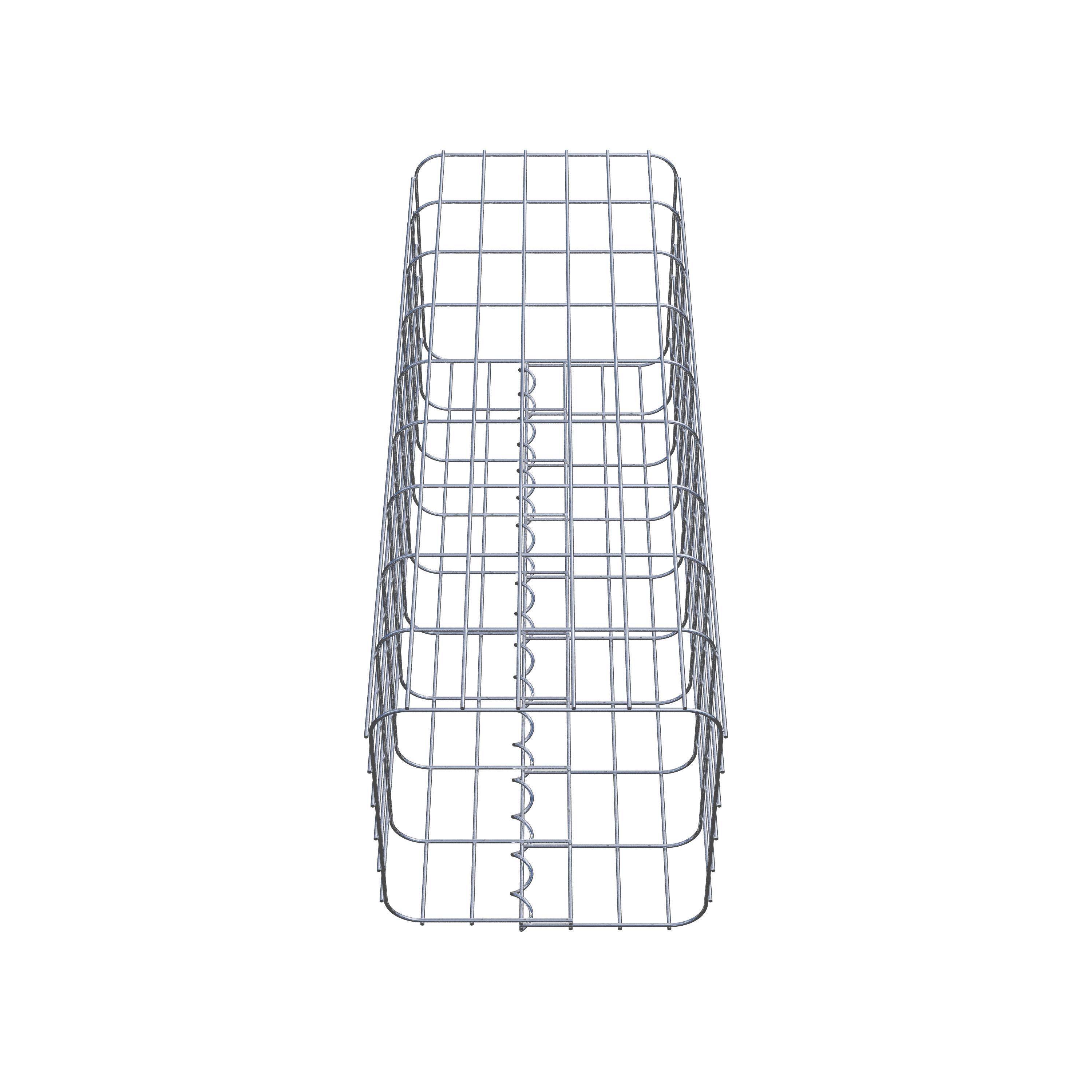 Colonne de gabion 32 x 32 cm, MW 5 x 10 cm carré
