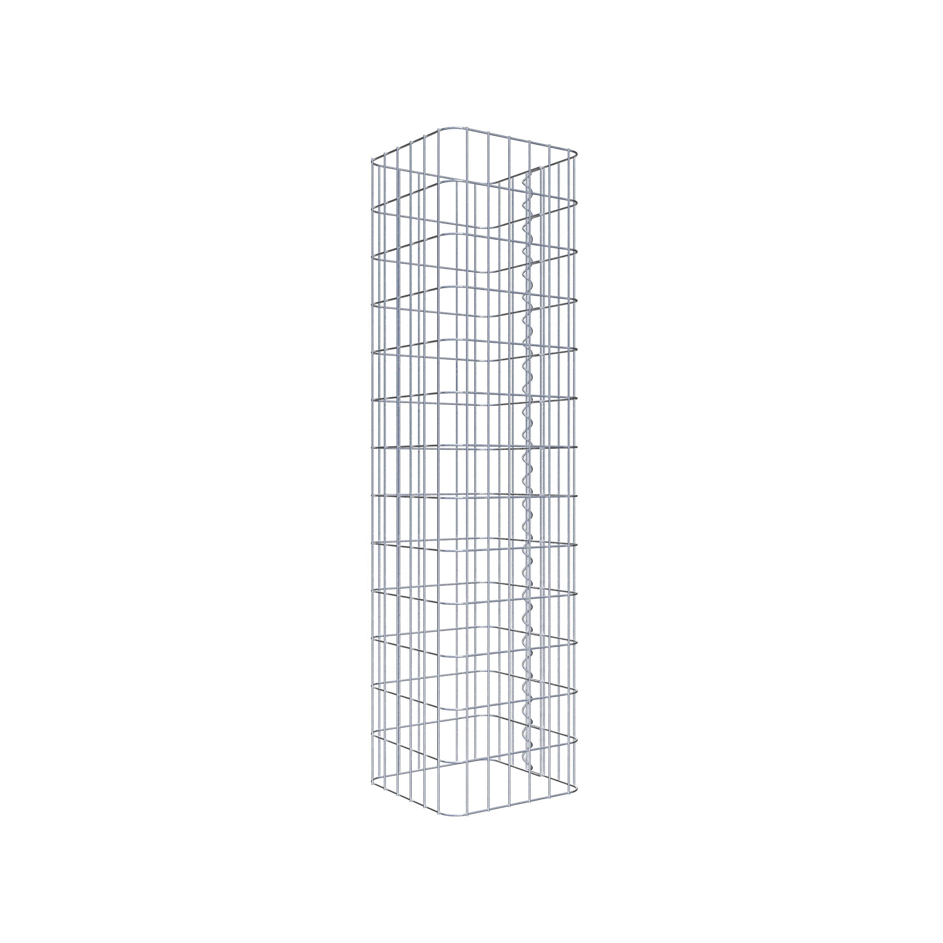 Colonne de gabion 32 x 32 cm, MW 5 x 10 cm carré