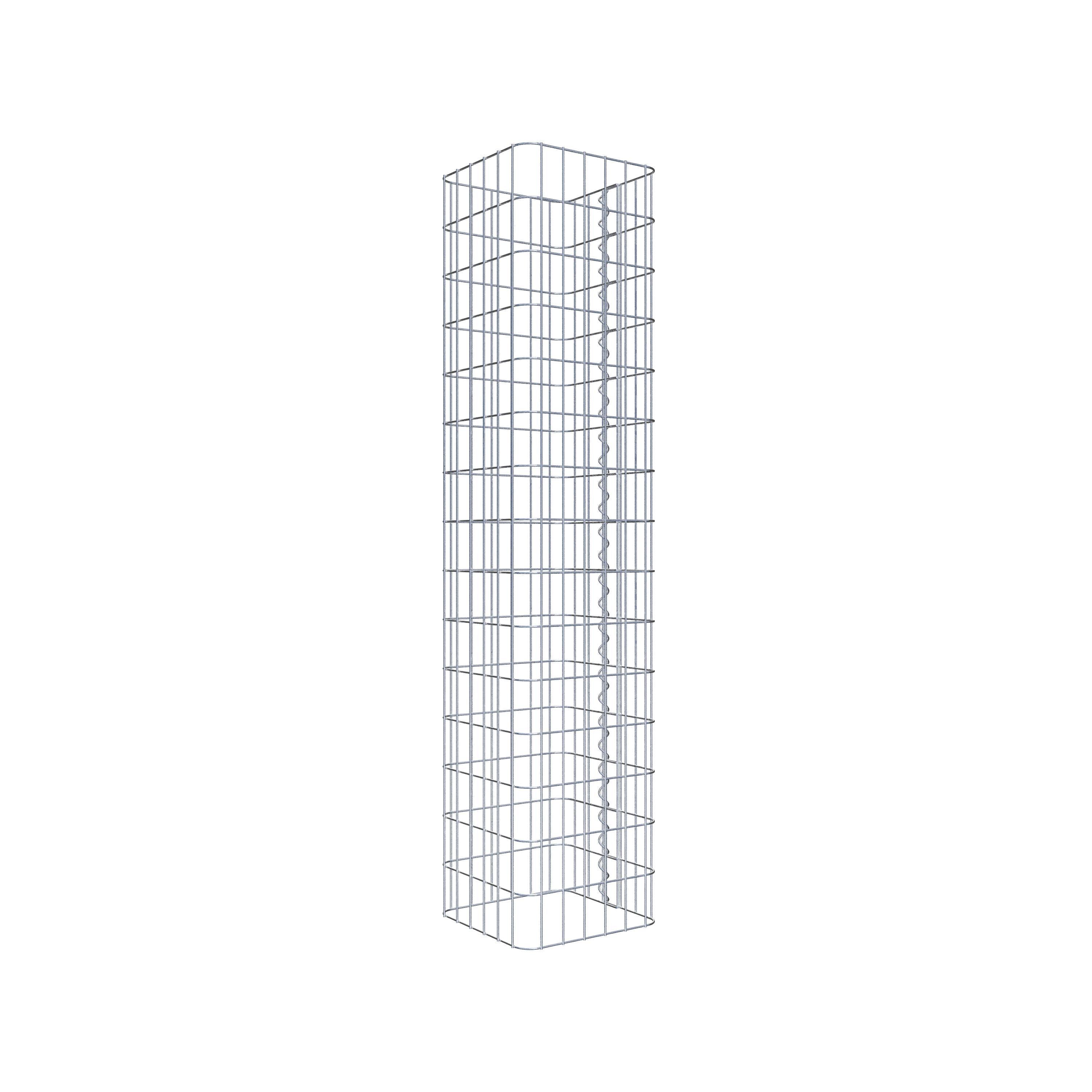 Colonne de gabion 32 x 32 cm, MW 5 x 10 cm carré