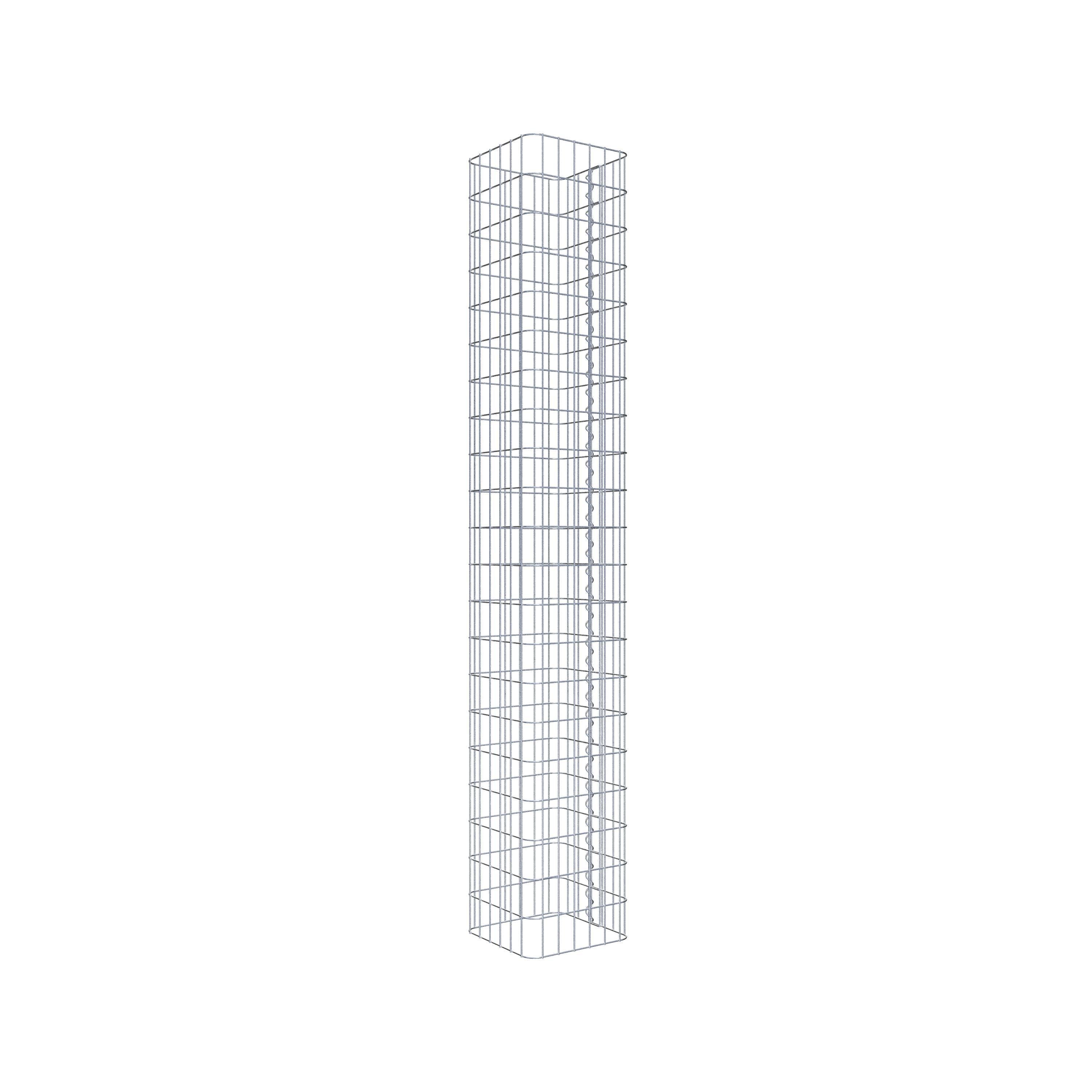Colonne de gabion 32 x 32 cm, MW 5 x 10 cm carré