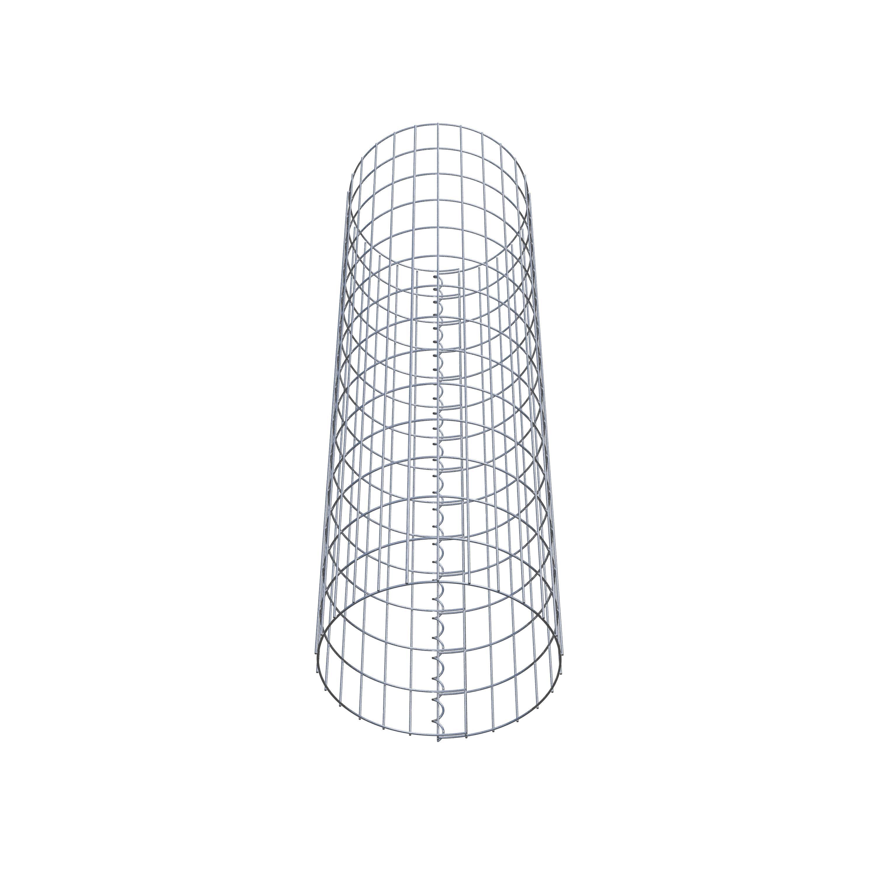 Gabionsøjle diameter 42 cm, MW 5 x 10 cm rund