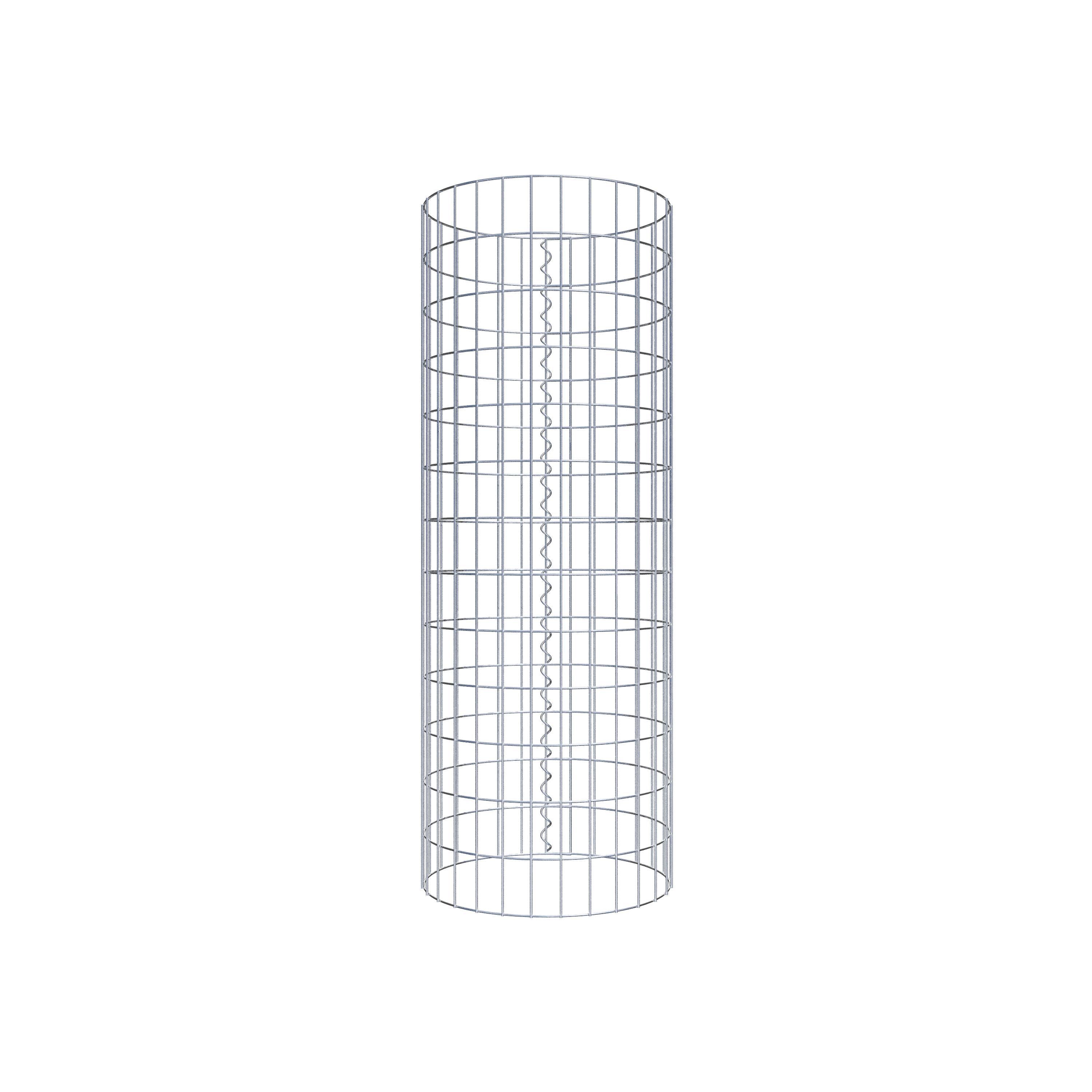 Columna de gaviones diámetro 47 cm, MW 5 x 10 cm redonda
