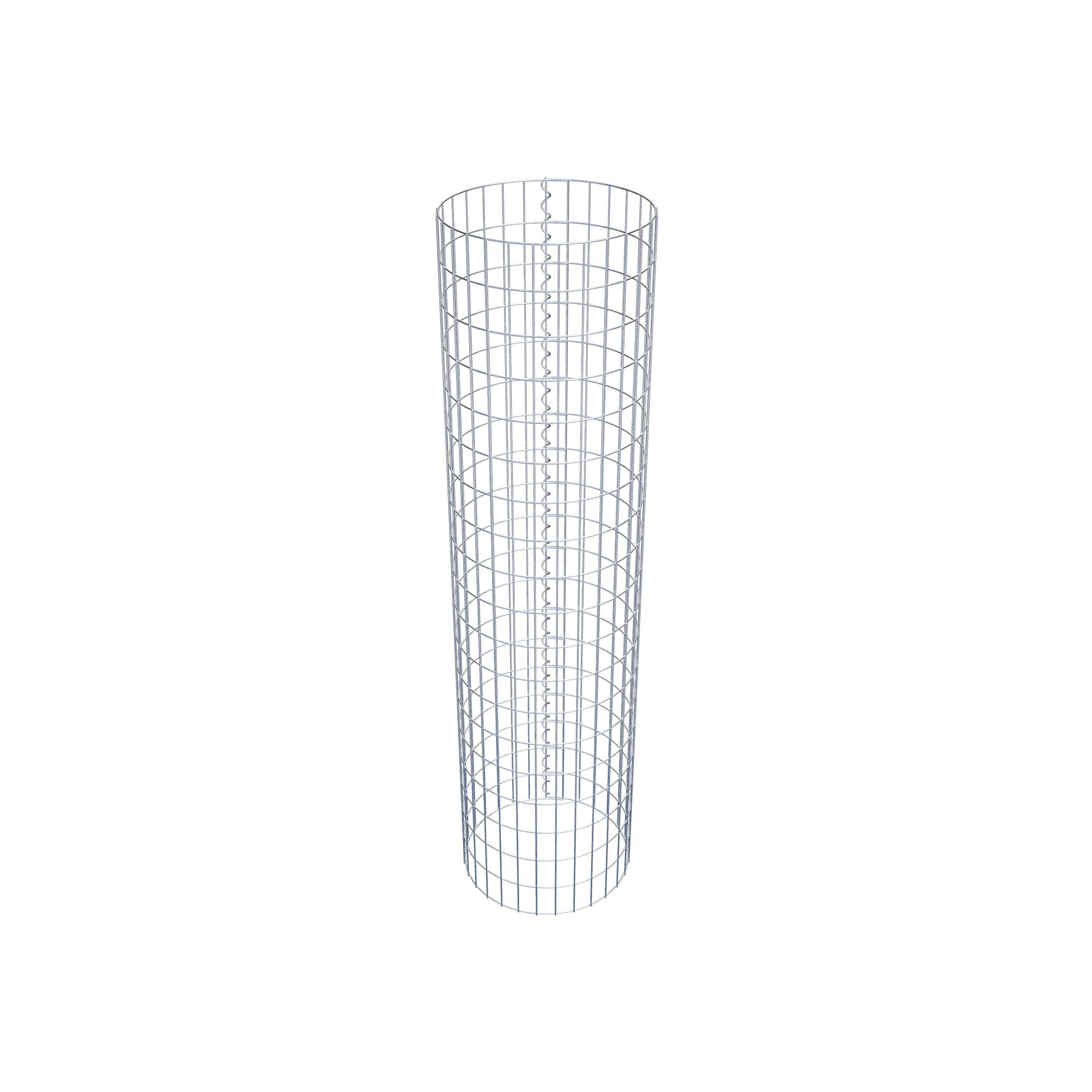 Columna de gaviones diámetro 47 cm, MW 5 x 10 cm redonda