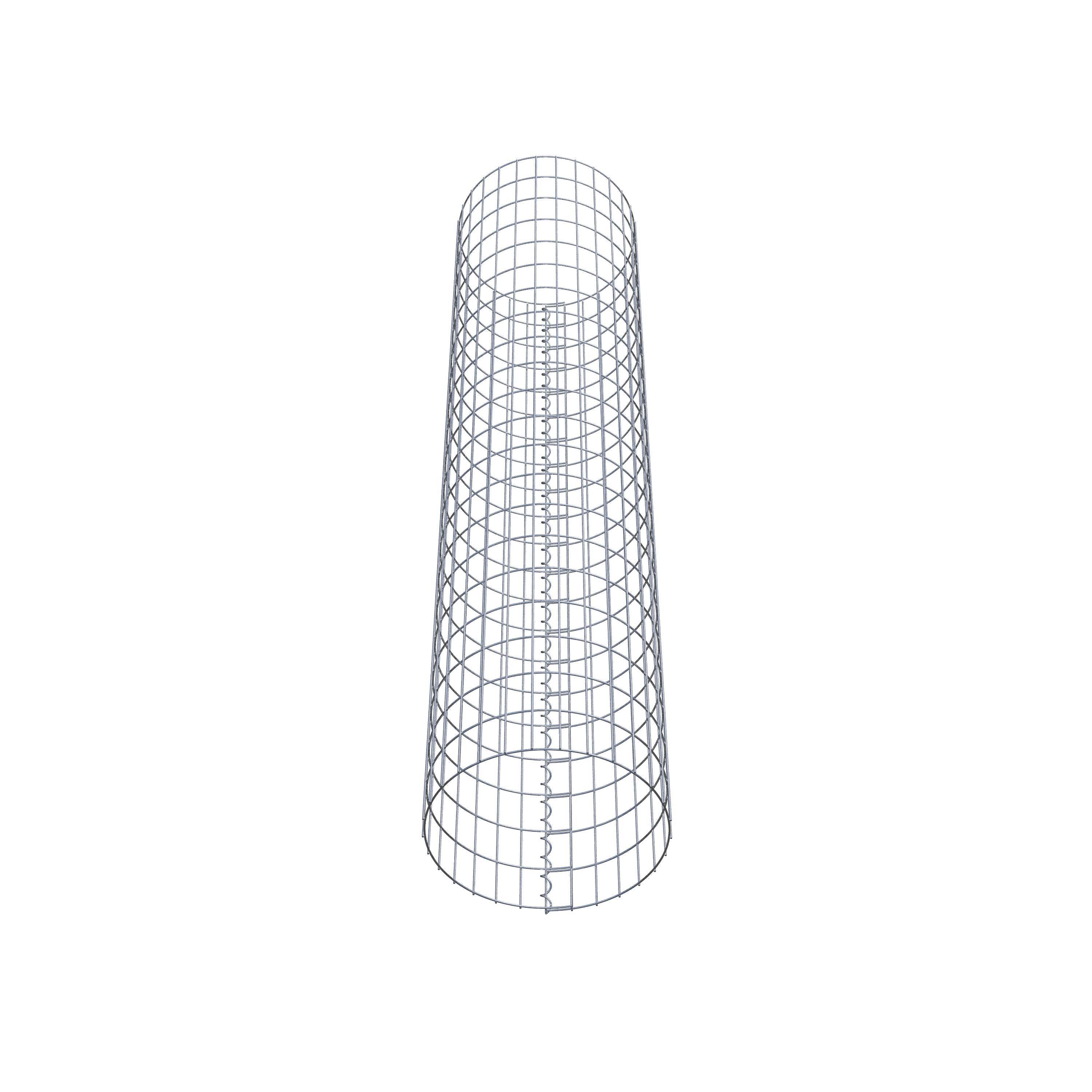 Columna de gaviones diámetro 47 cm, MW 5 x 10 cm redonda