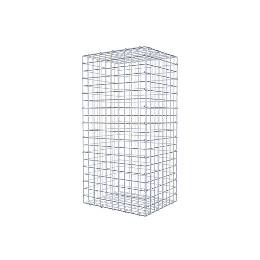 Gabion 100 cm x 40 cm x 50 cm (L x H x D), mesh size 5 cm x 5 cm, C-ring
