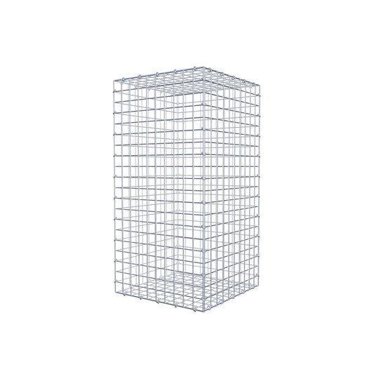 Gabion 100 cm x 50 cm x 50 cm (L x H x D), maskstorlek 5 cm x 5 cm, C-ring