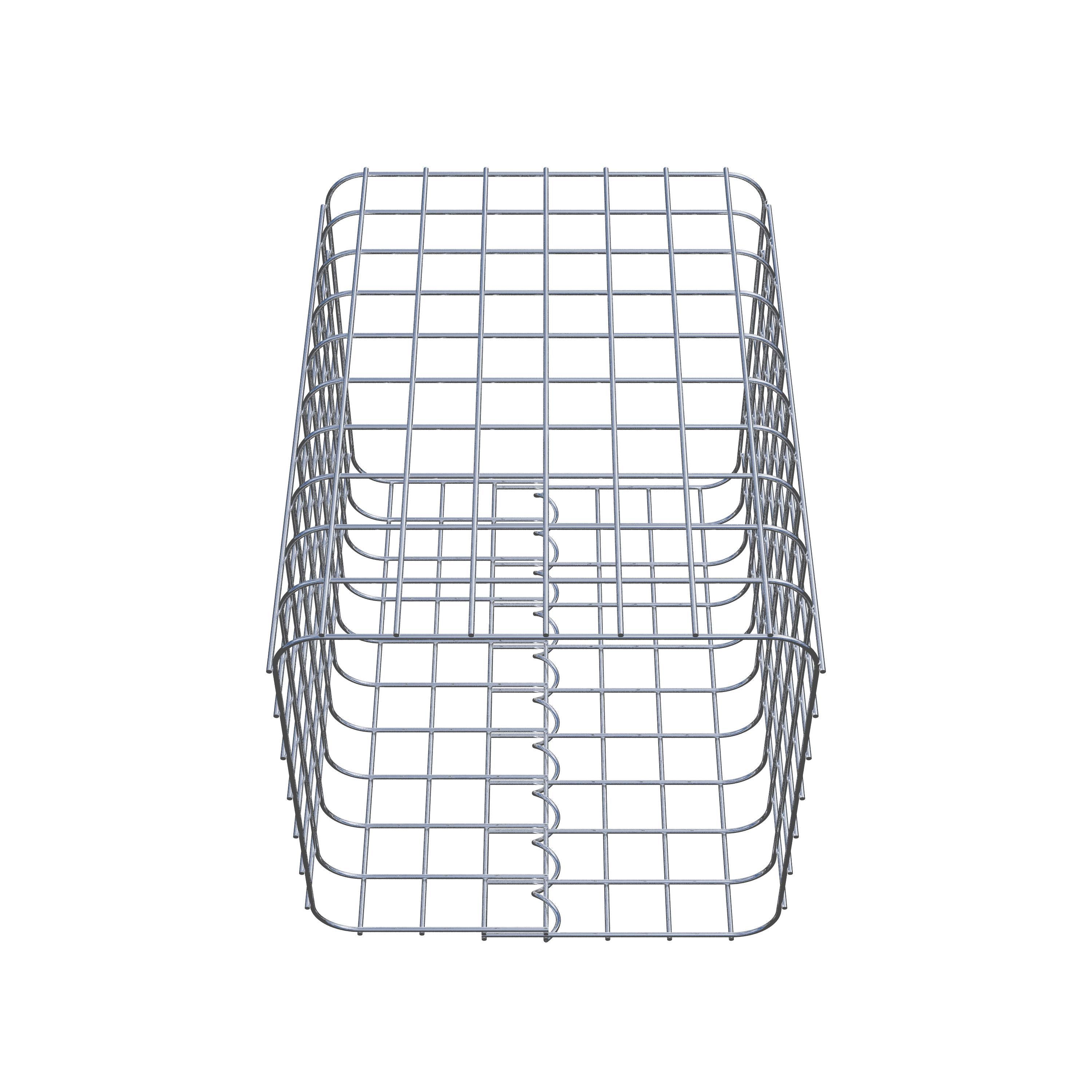 Colonne de gabion 42 x 42 cm MW 5 x 5 cm carré